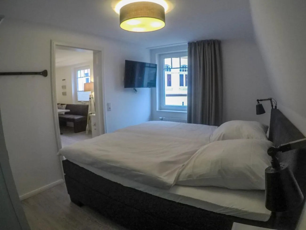 Bedroom, Bed in Hotel Stadt Cuxhaven