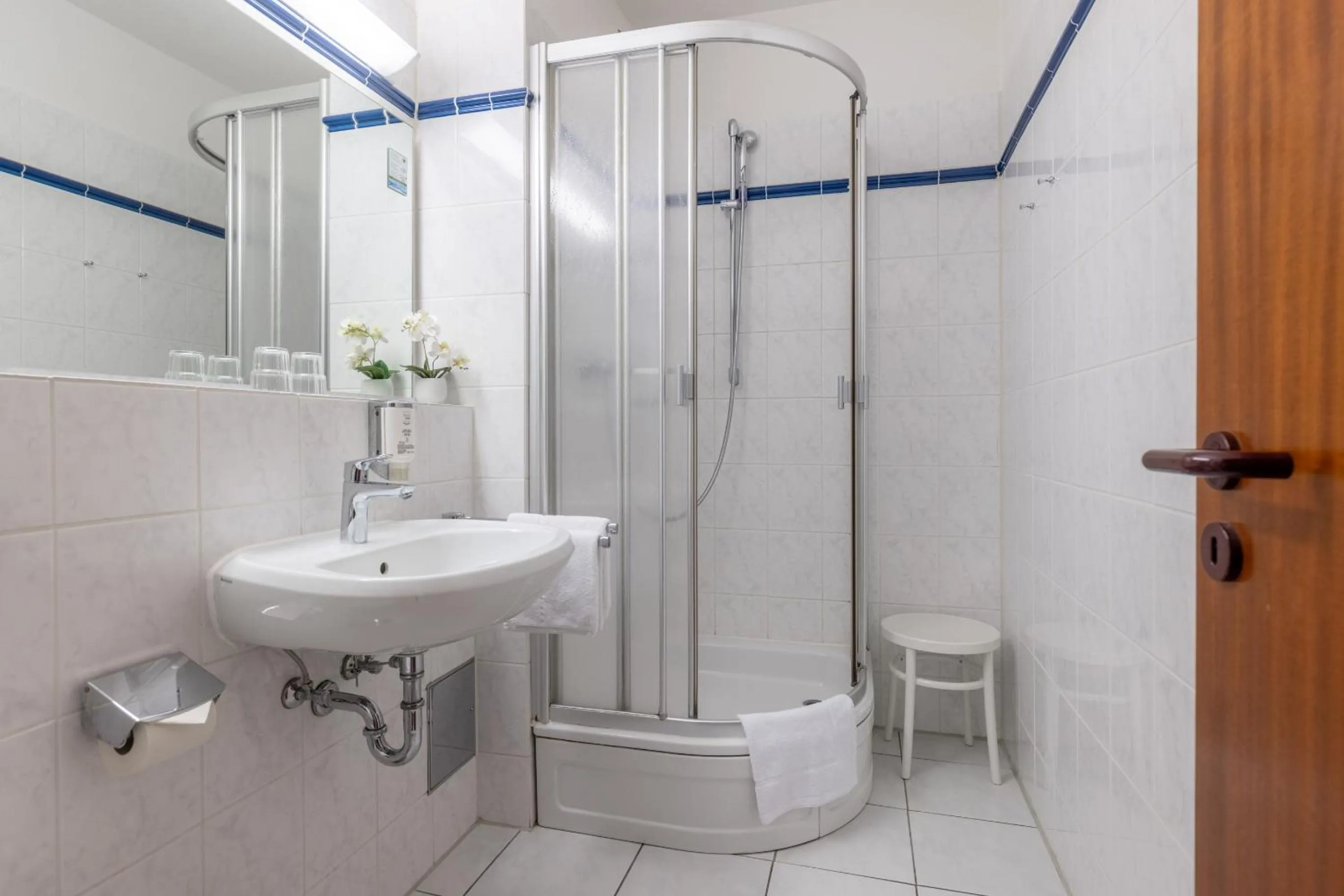 Shower in Hotel Ohlenhoff