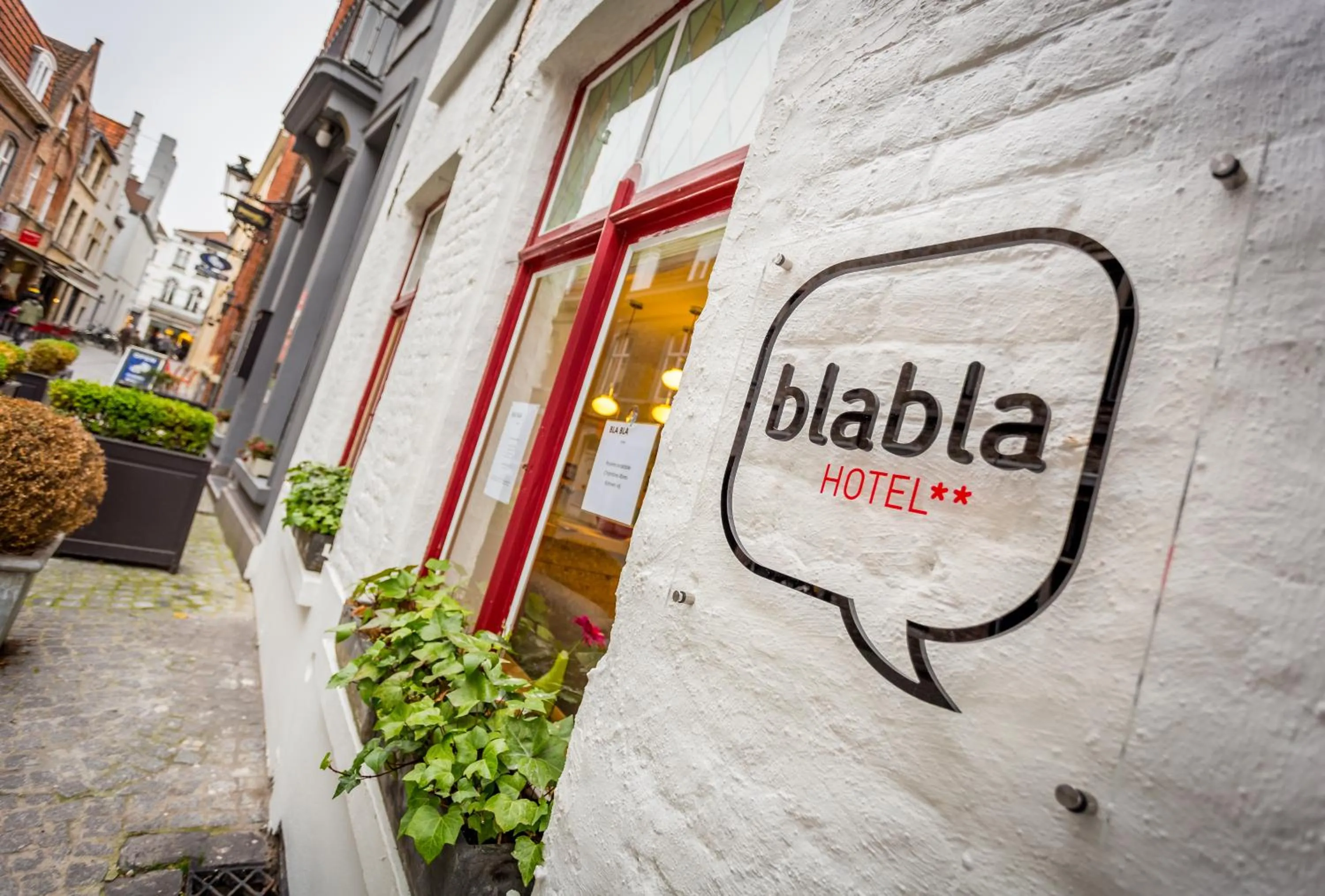 Facade/entrance in Hotel Bla Bla