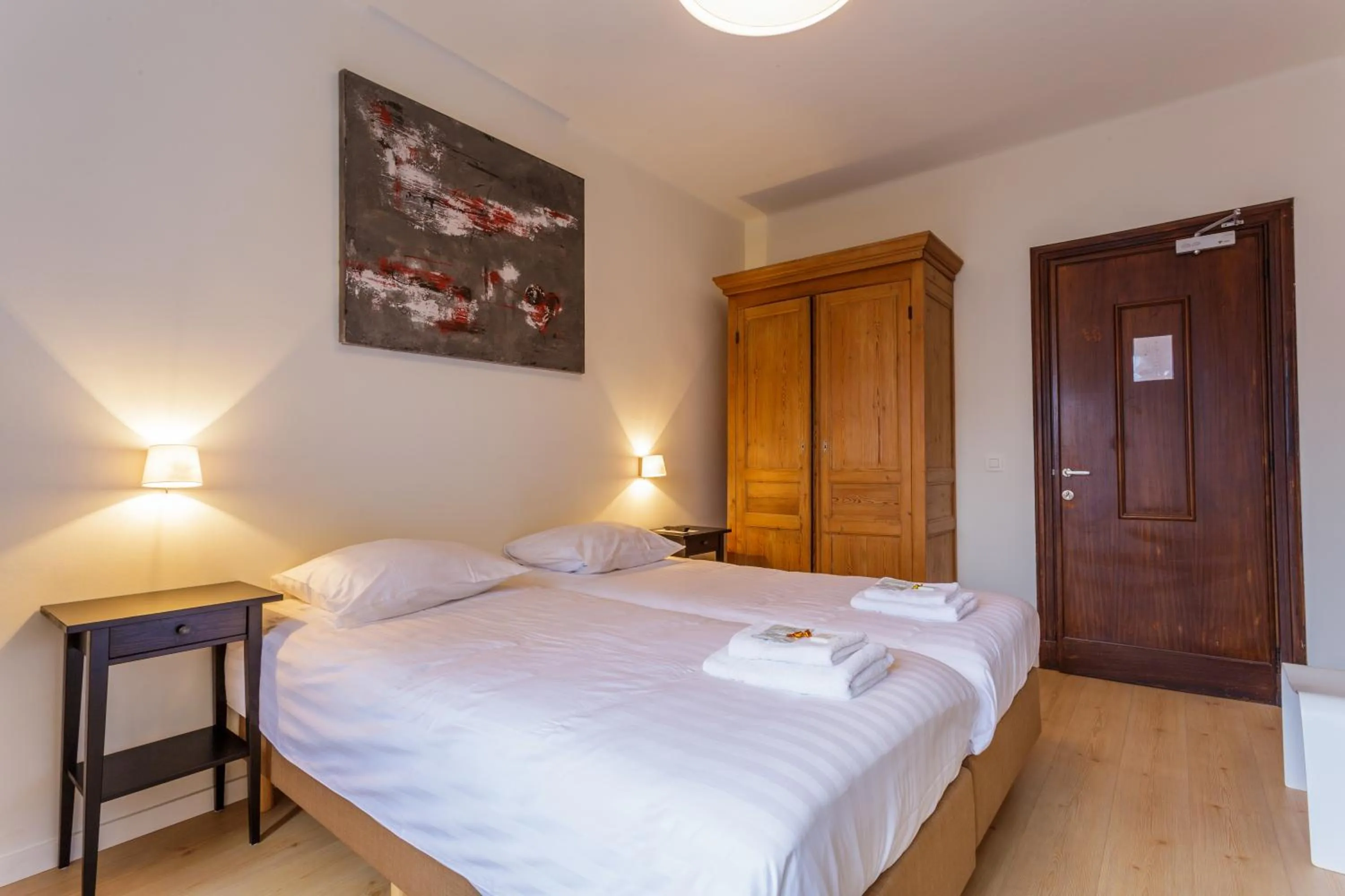 Bed in Hotel Bla Bla