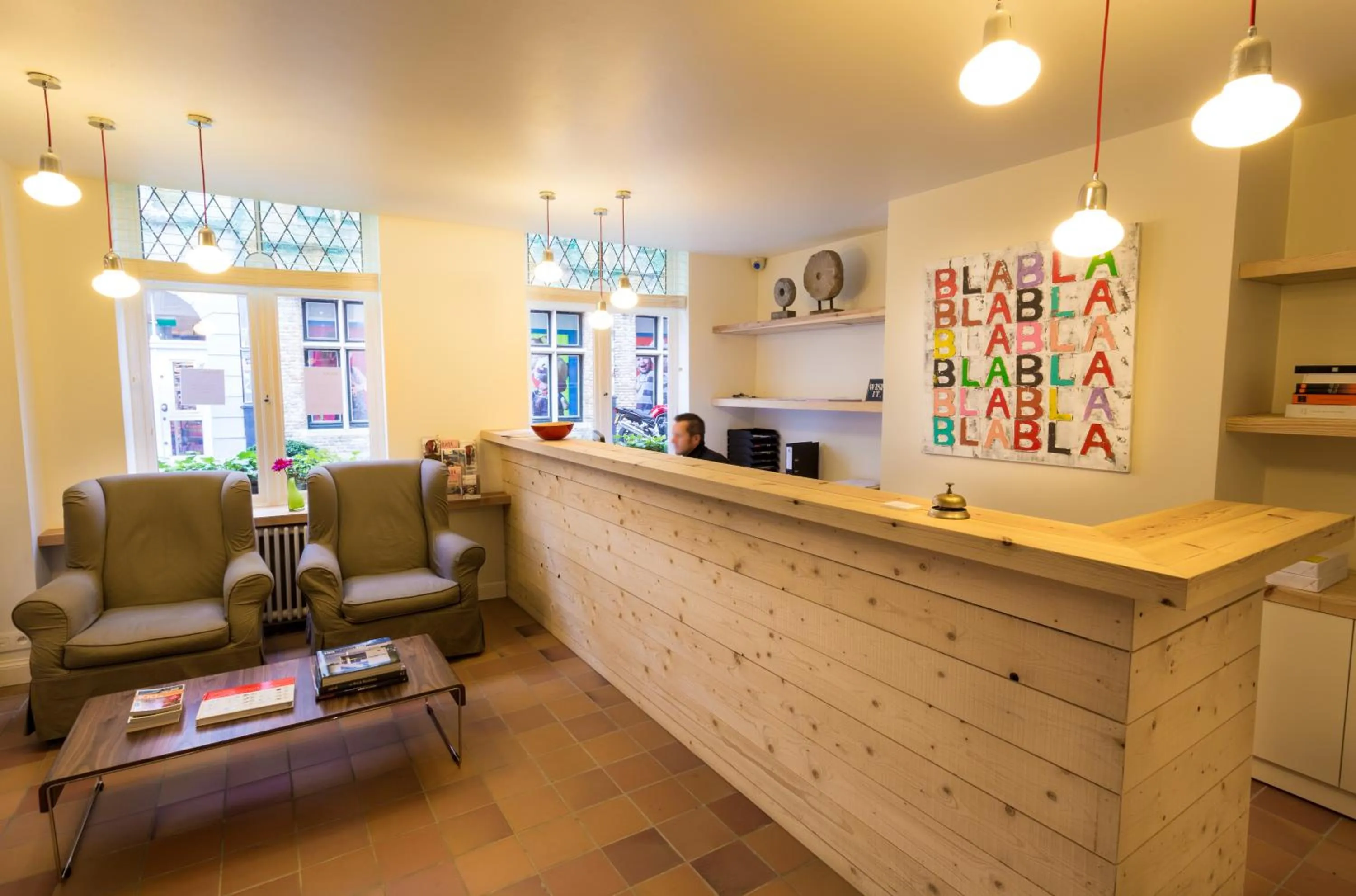 Lobby or reception in Hotel Bla Bla