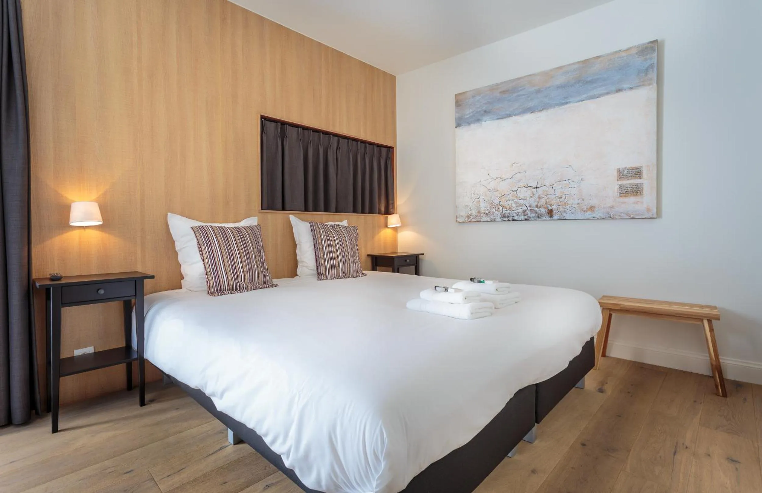 Bed in Hotel Bla Bla