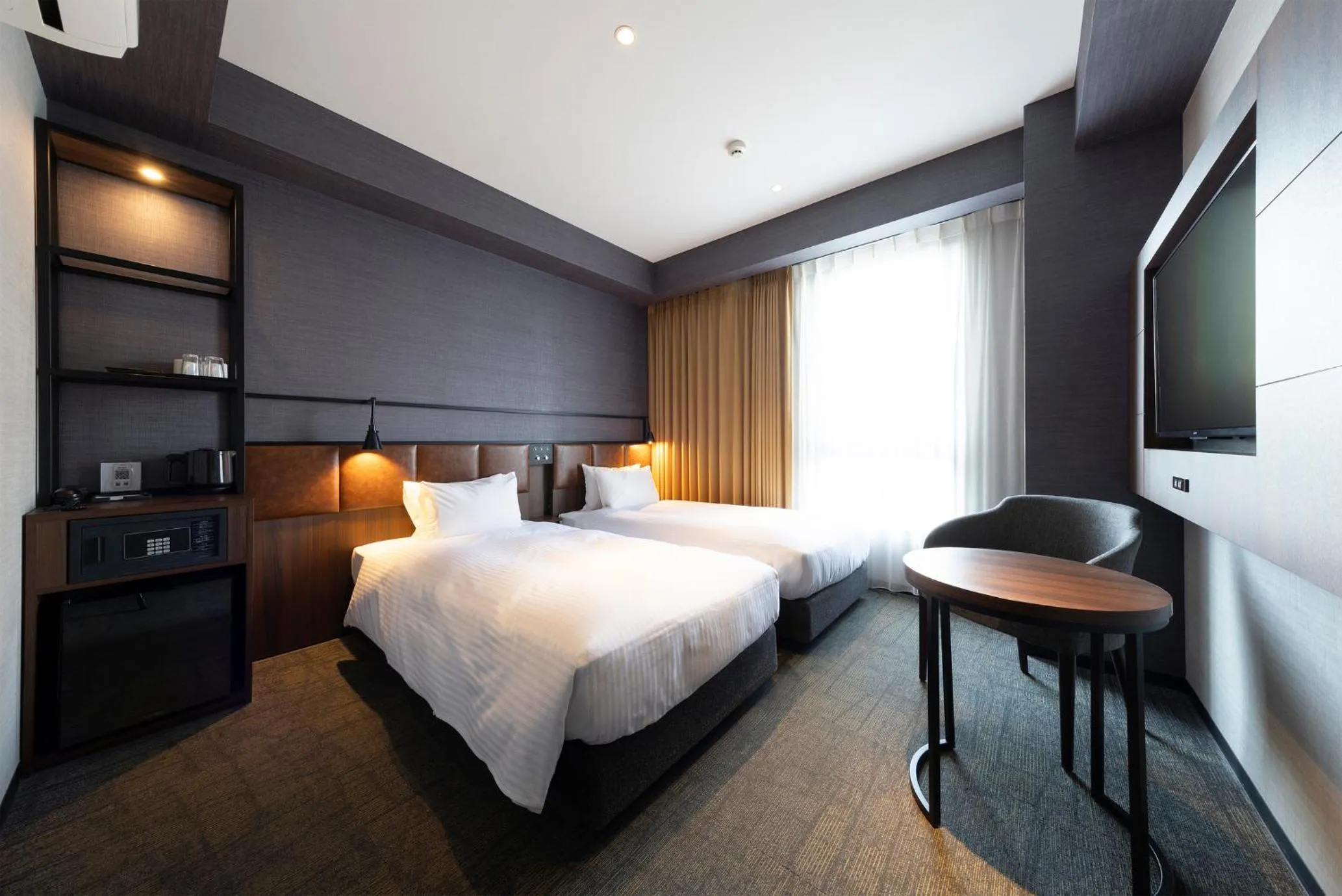 Bed in Joytel Hotel Osaka Shinsekai