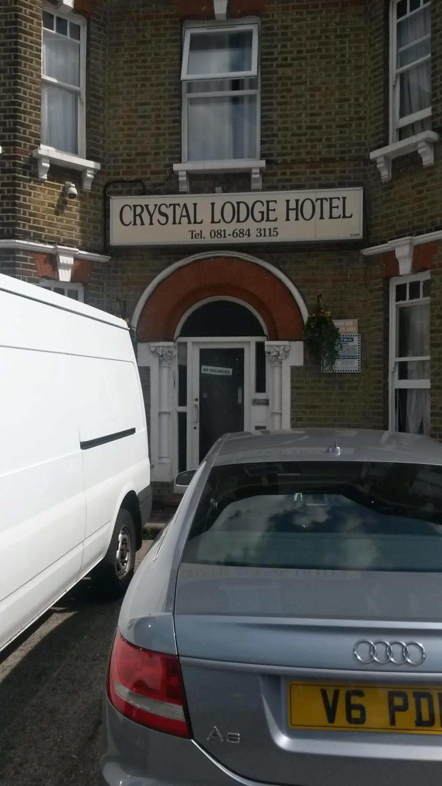 Facade/entrance in The Crystal Lodge Hotel Facade/entrance in The Crystal Lodge Hotel
