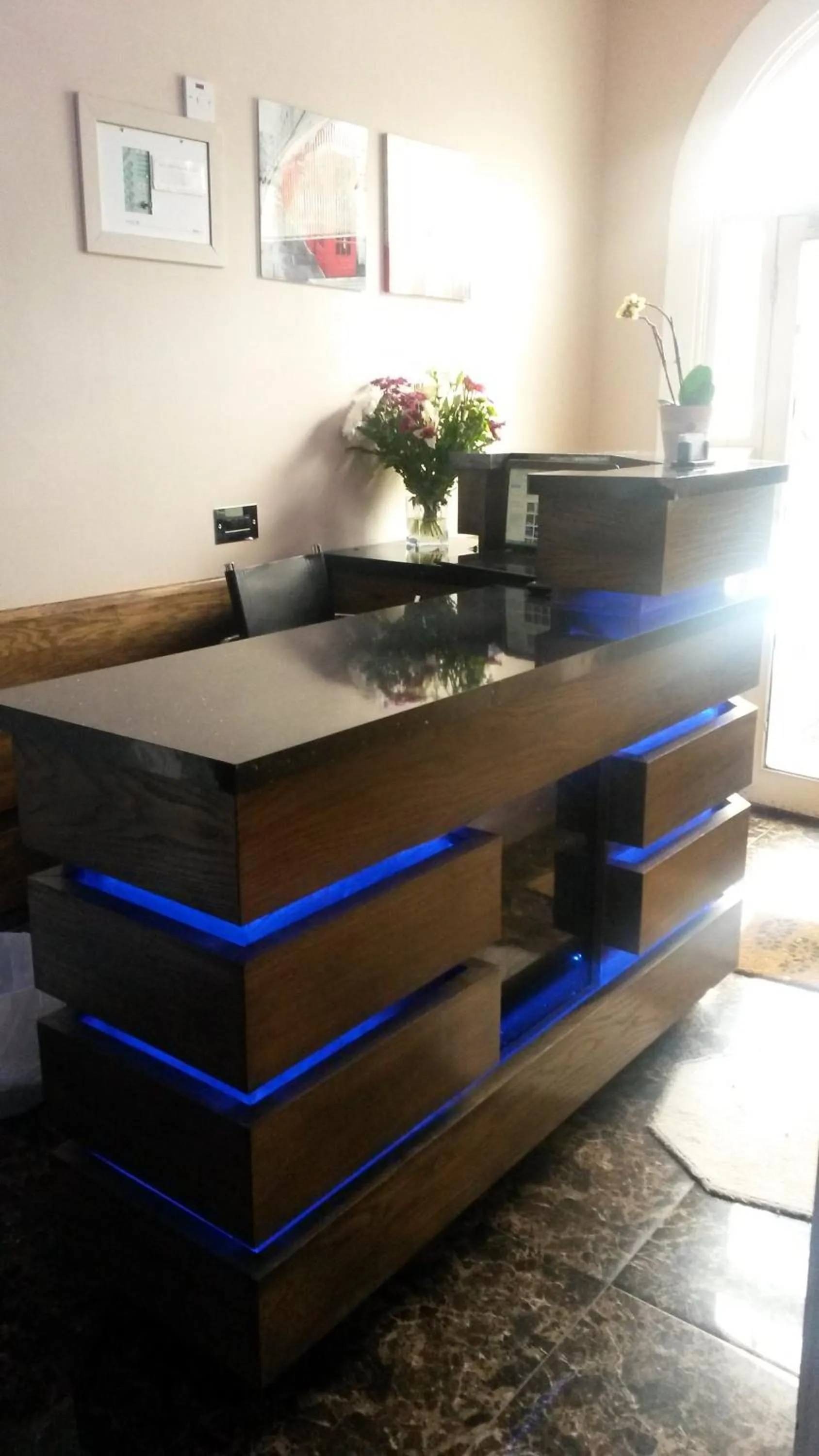 Lobby or reception in The Crystal Lodge Hotel