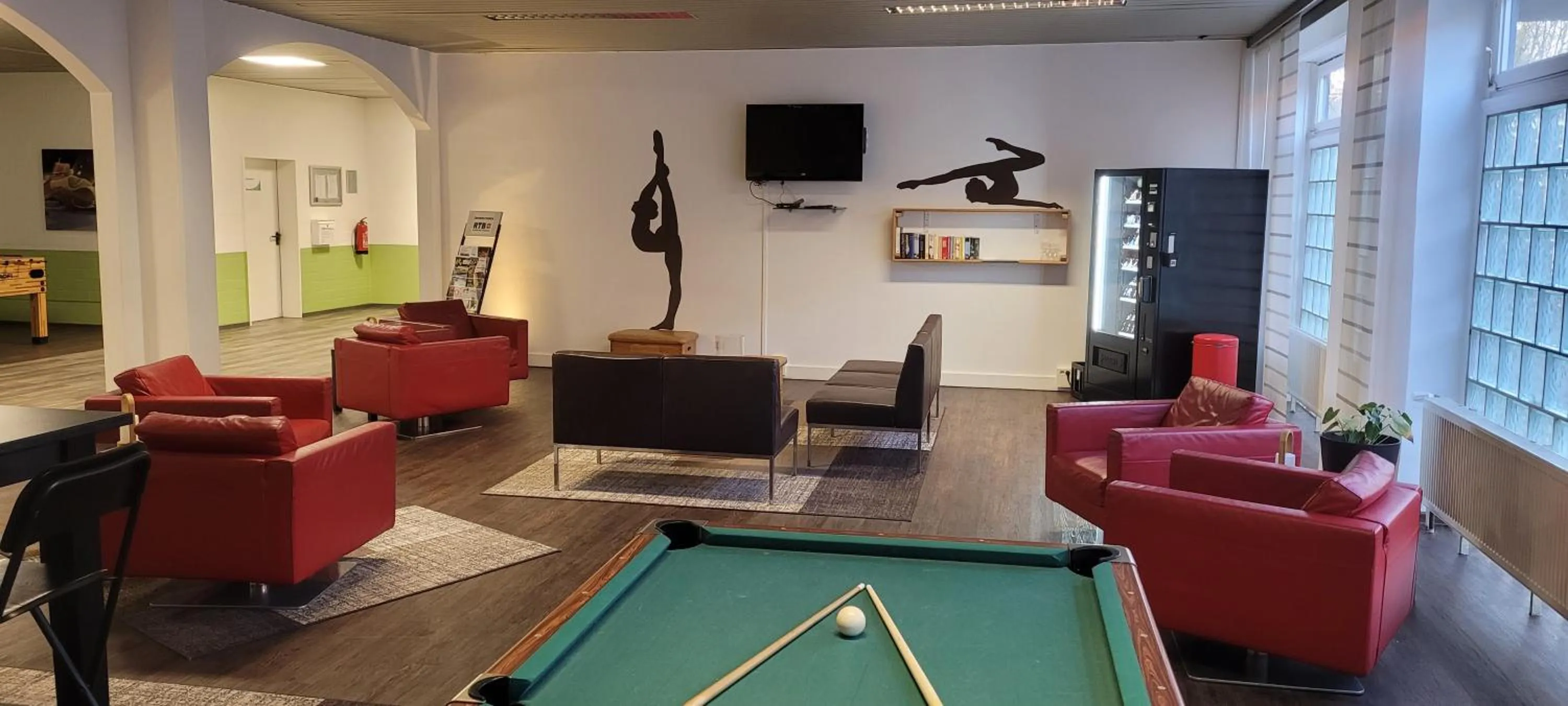 Lobby or reception in RTB-Hotel - Sportschule