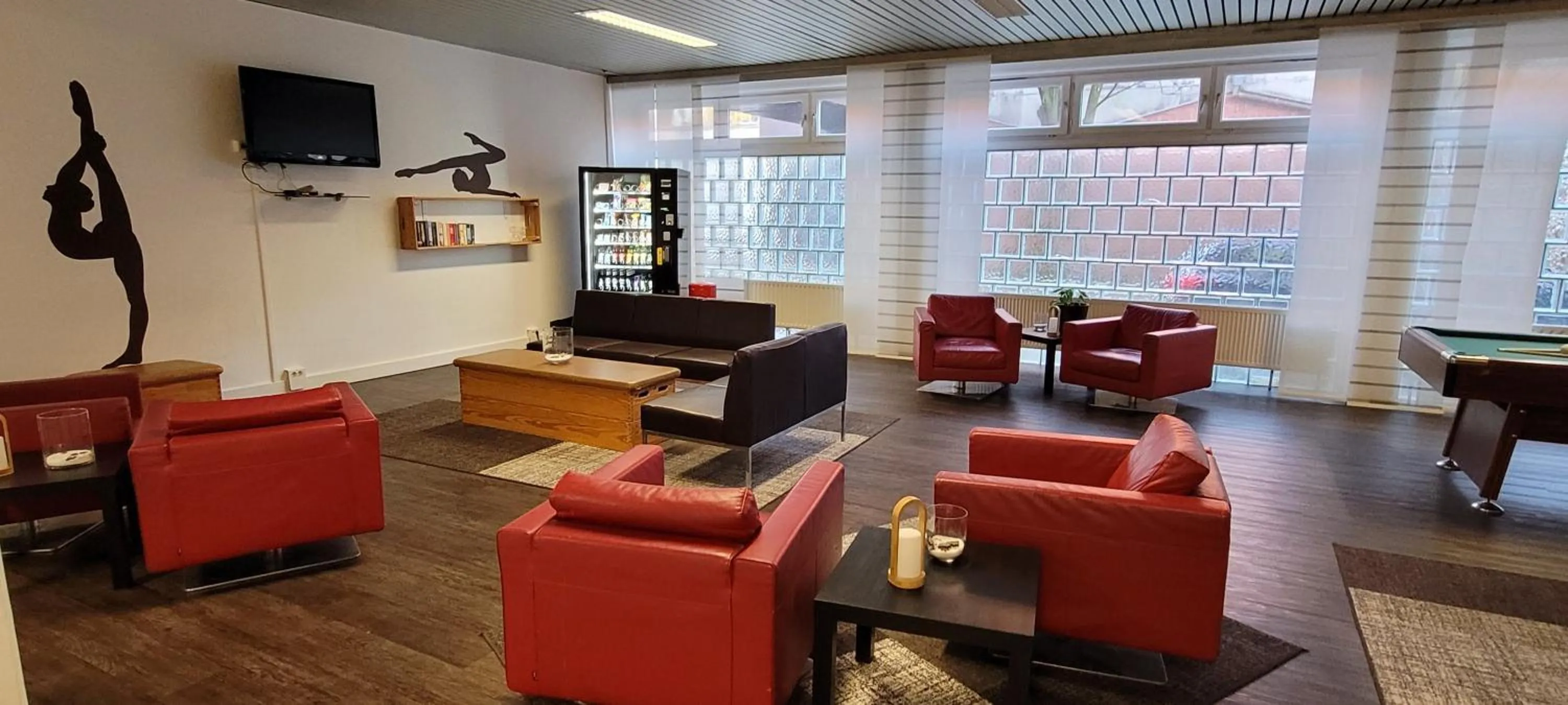 Lobby or reception in RTB-Hotel - Sportschule
