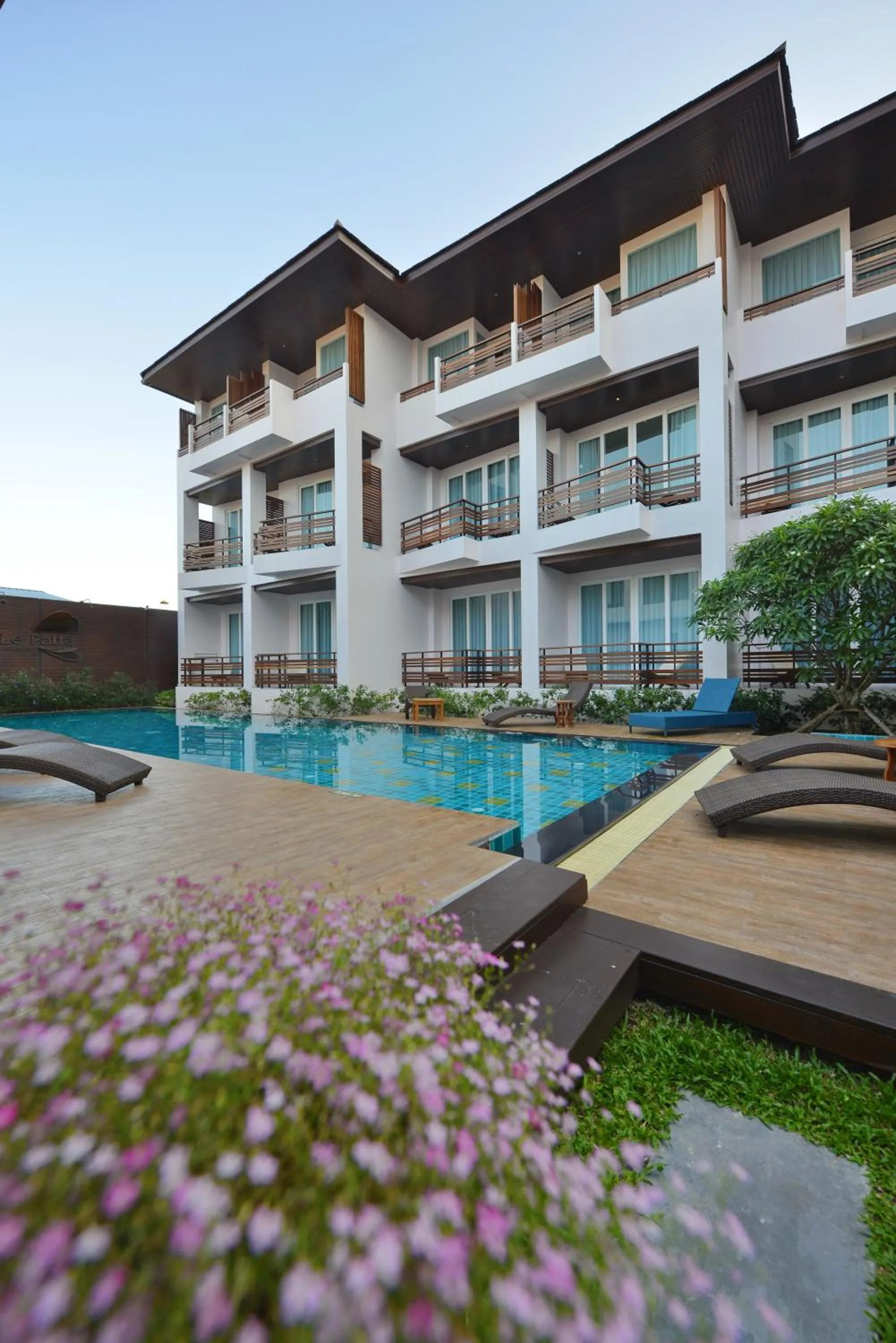 Property building in Le Patta Resort & Hotel Chiang Rai