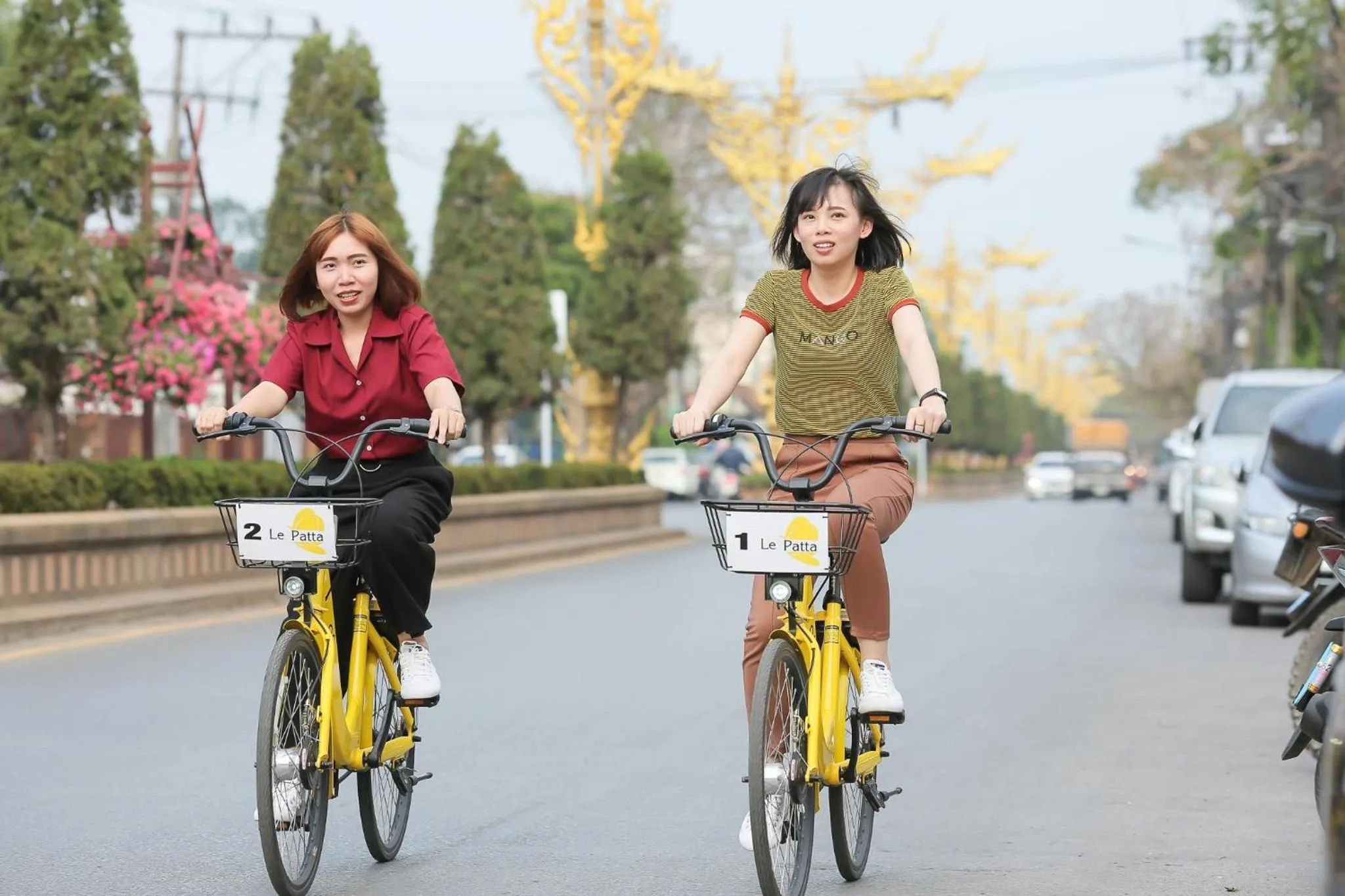 Cycling in Le Patta Resort & Hotel Chiang Rai