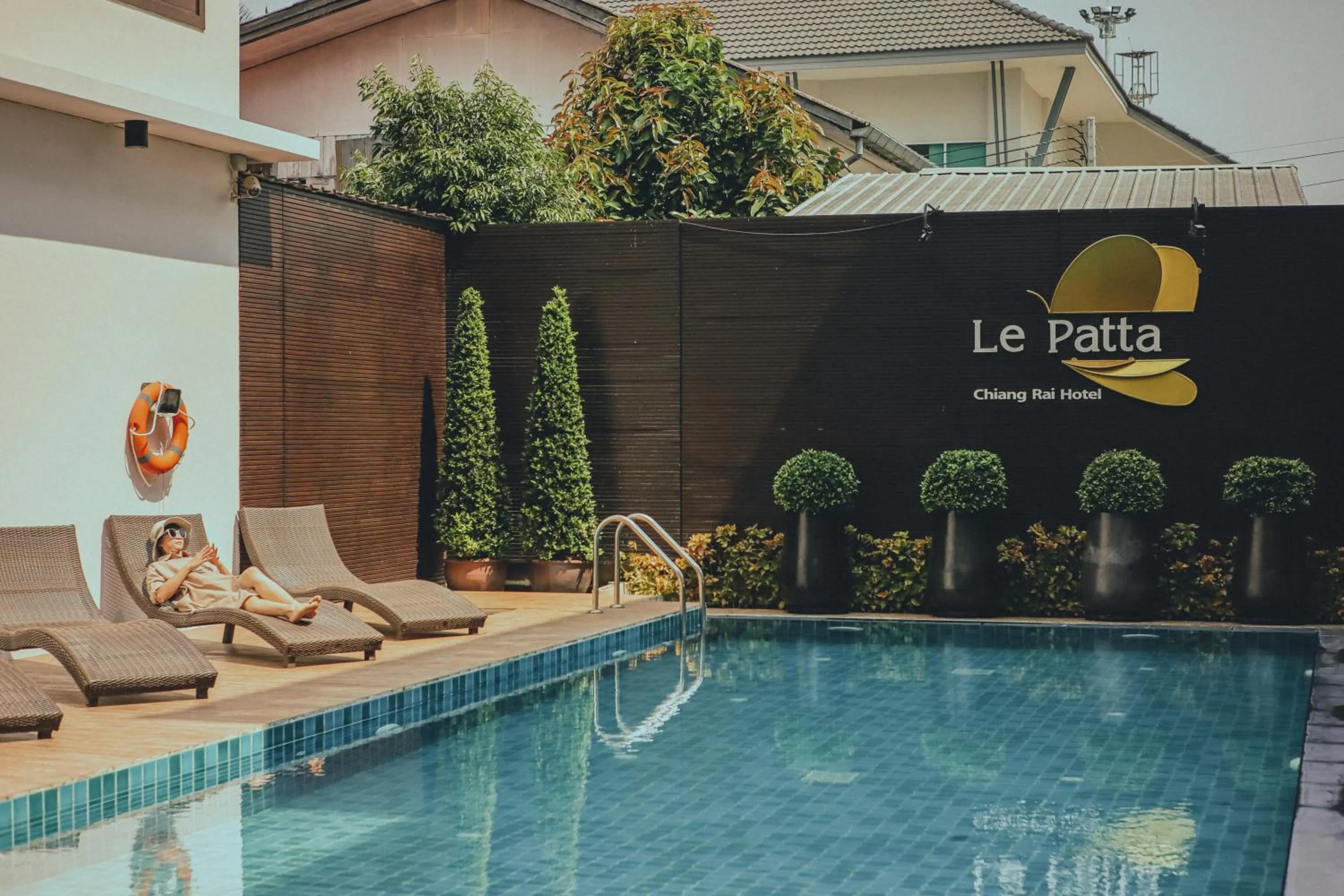 Swimming pool in Le Patta Resort & Hotel Chiang Rai