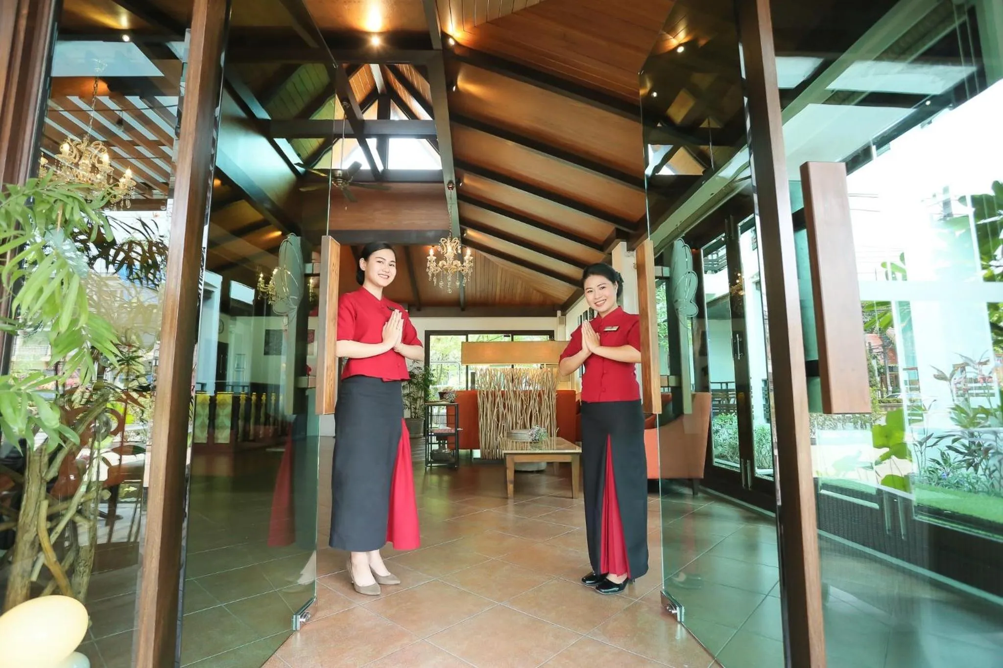Lobby or reception in Le Patta Resort & Hotel Chiang Rai
