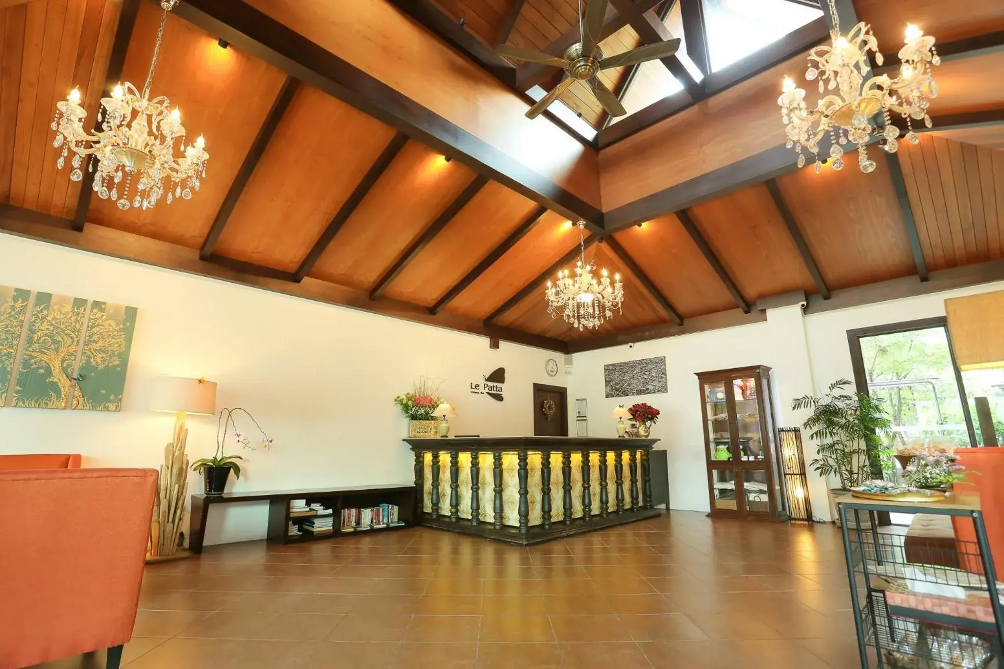 Lobby or reception in Le Patta Resort & Hotel Chiang Rai Lobby or reception in Le Patta Resort & Hotel Chiang Rai