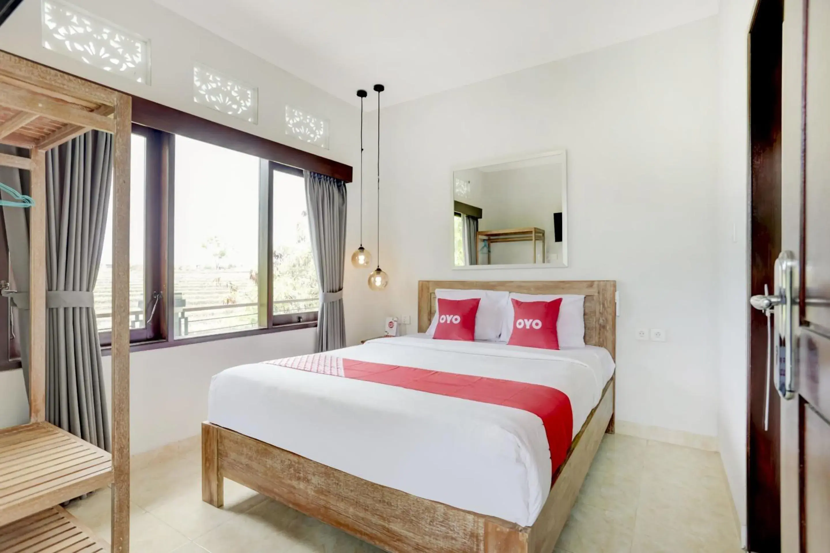 Bedroom, Bed in OYO Puri Kramas Canggu Bedroom, Bed in OYO Puri Kramas Canggu