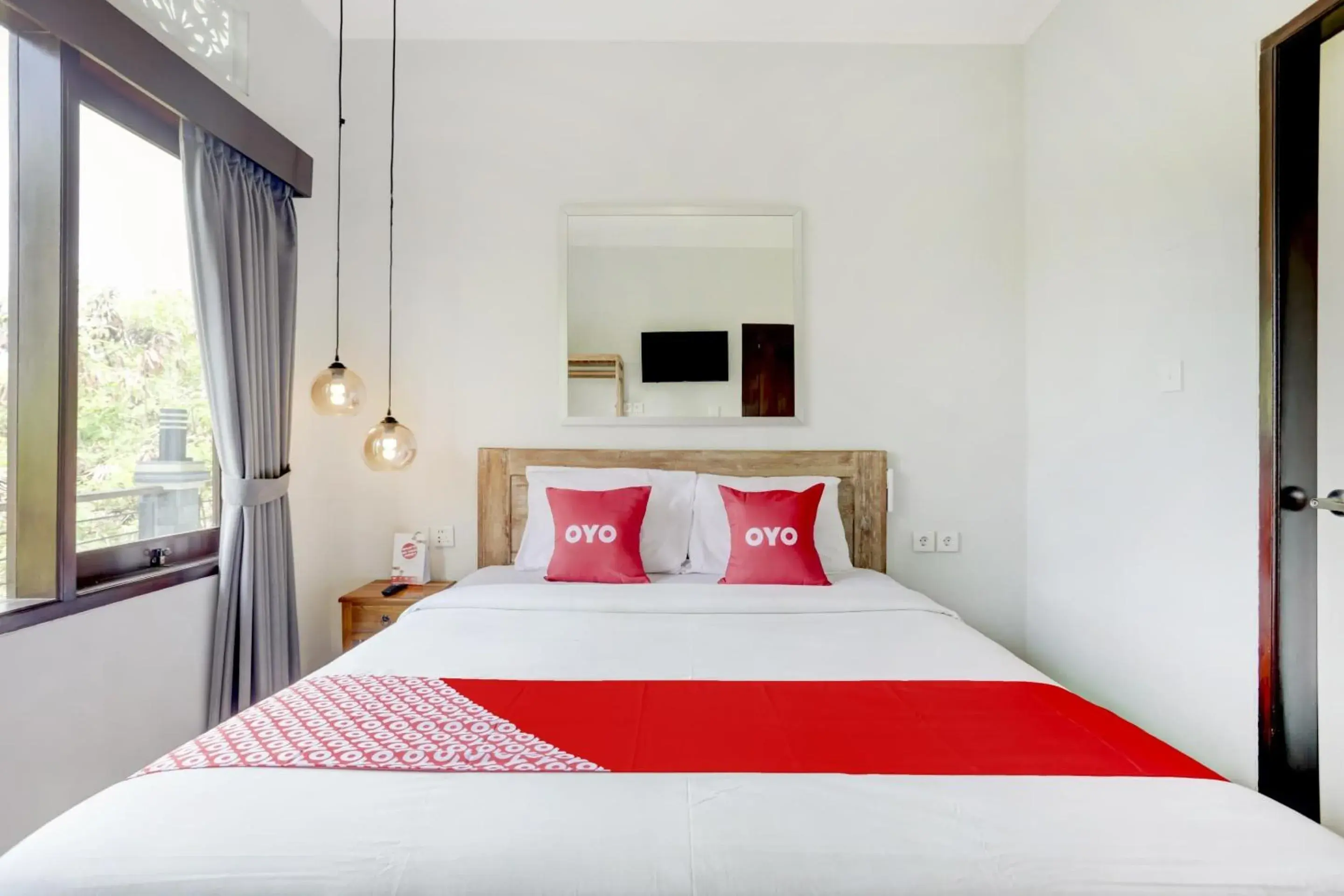 Bedroom, Bed in OYO Puri Kramas Canggu Bedroom, Bed in OYO Puri Kramas Canggu