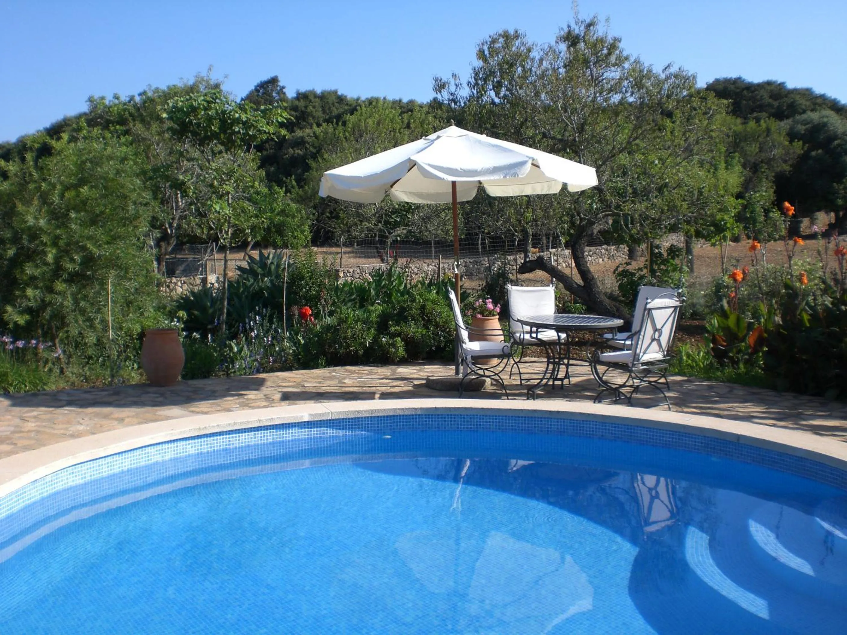 Swimming pool in Agroturismo Na Set Centes - Adults Only