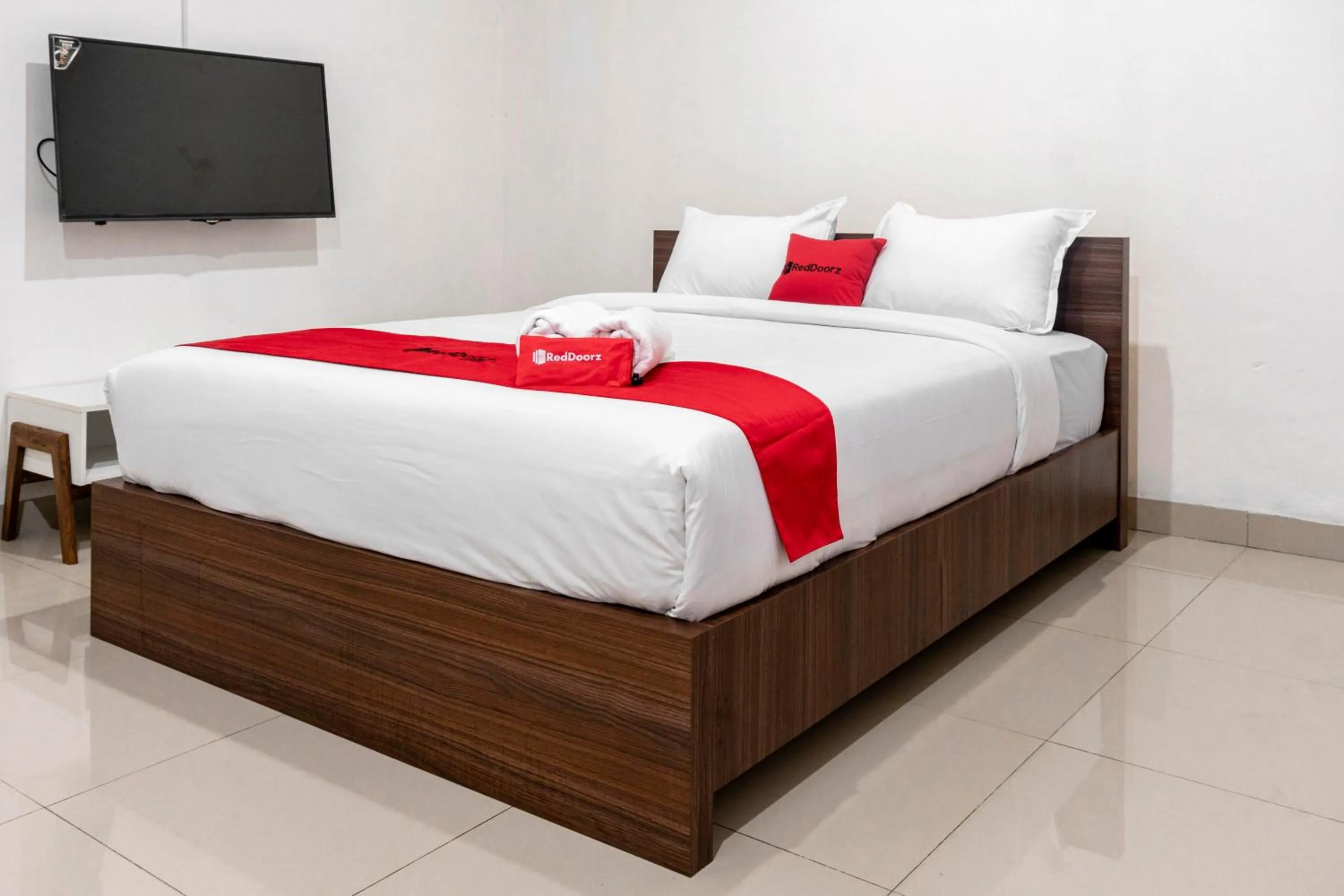 Bed in RedDoorz Syariah near Stadion Teladan Medan