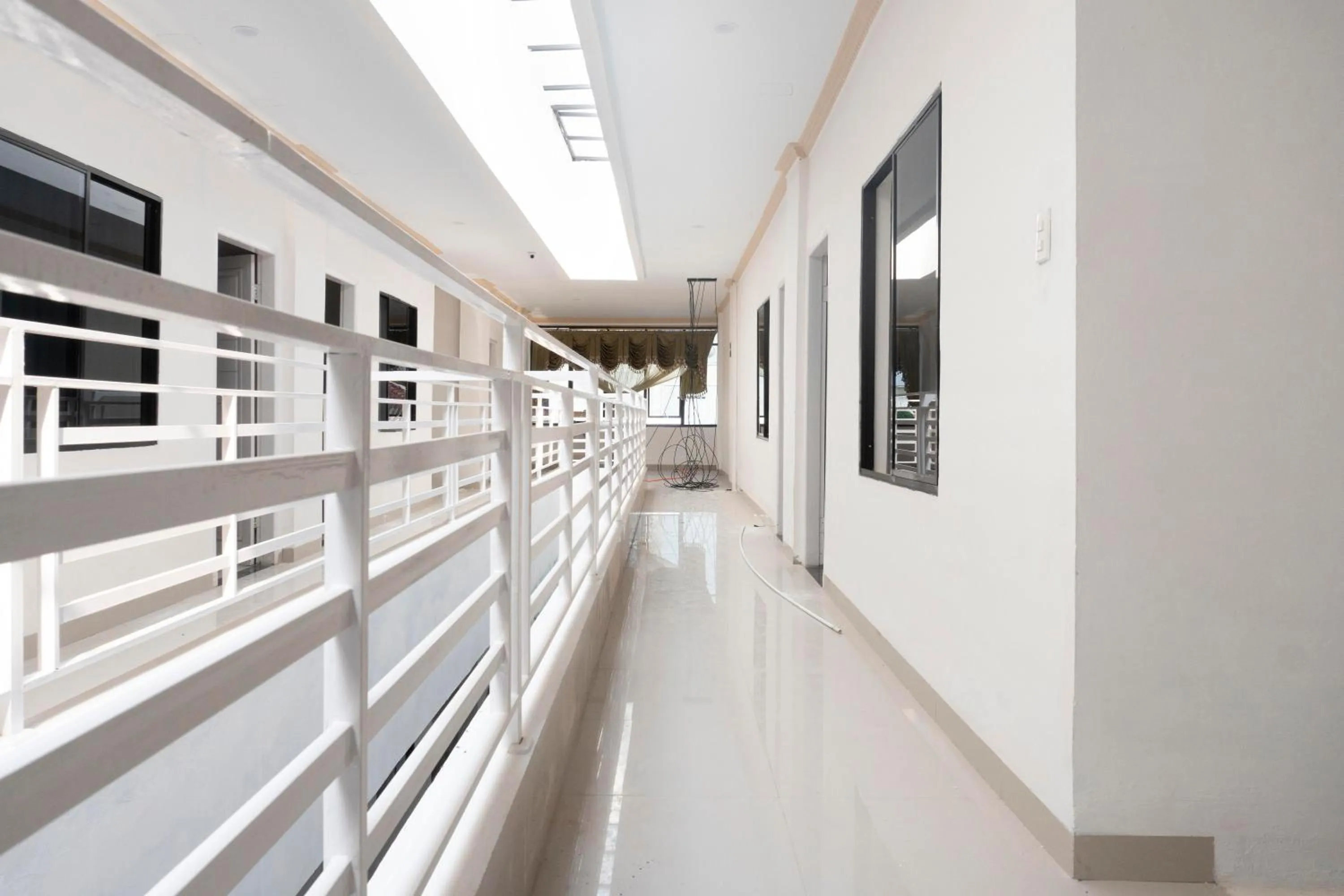 Balcony/Terrace in RedDoorz Syariah near Stadion Teladan Medan