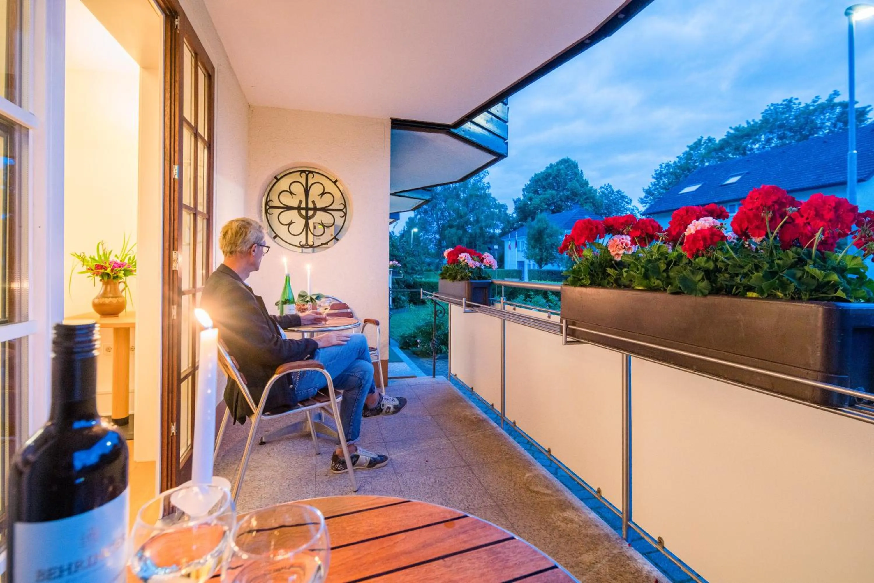 Balcony/Terrace in Hotel garni Schacherer