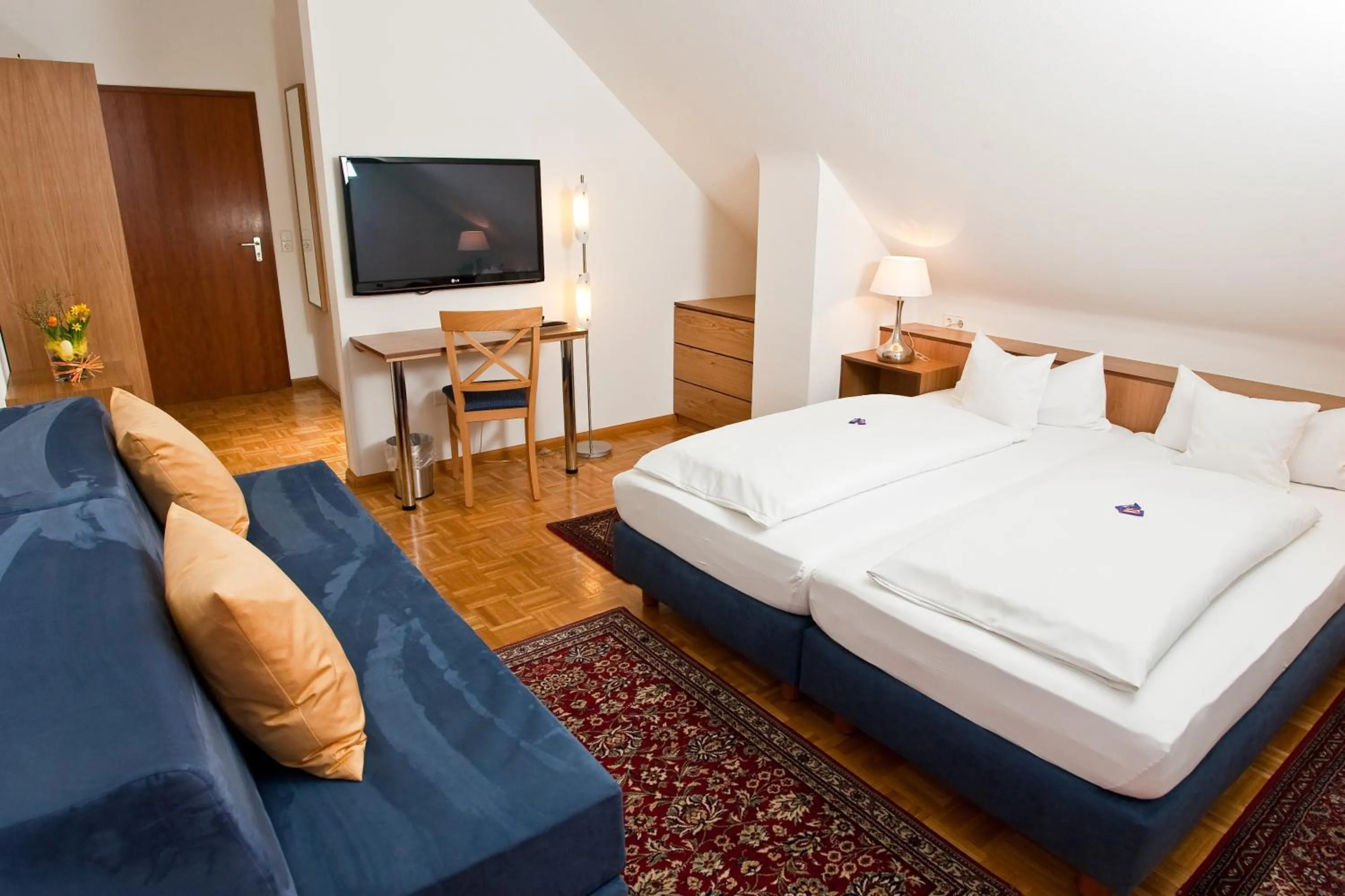 Bedroom, Bed in Hotel garni Schacherer