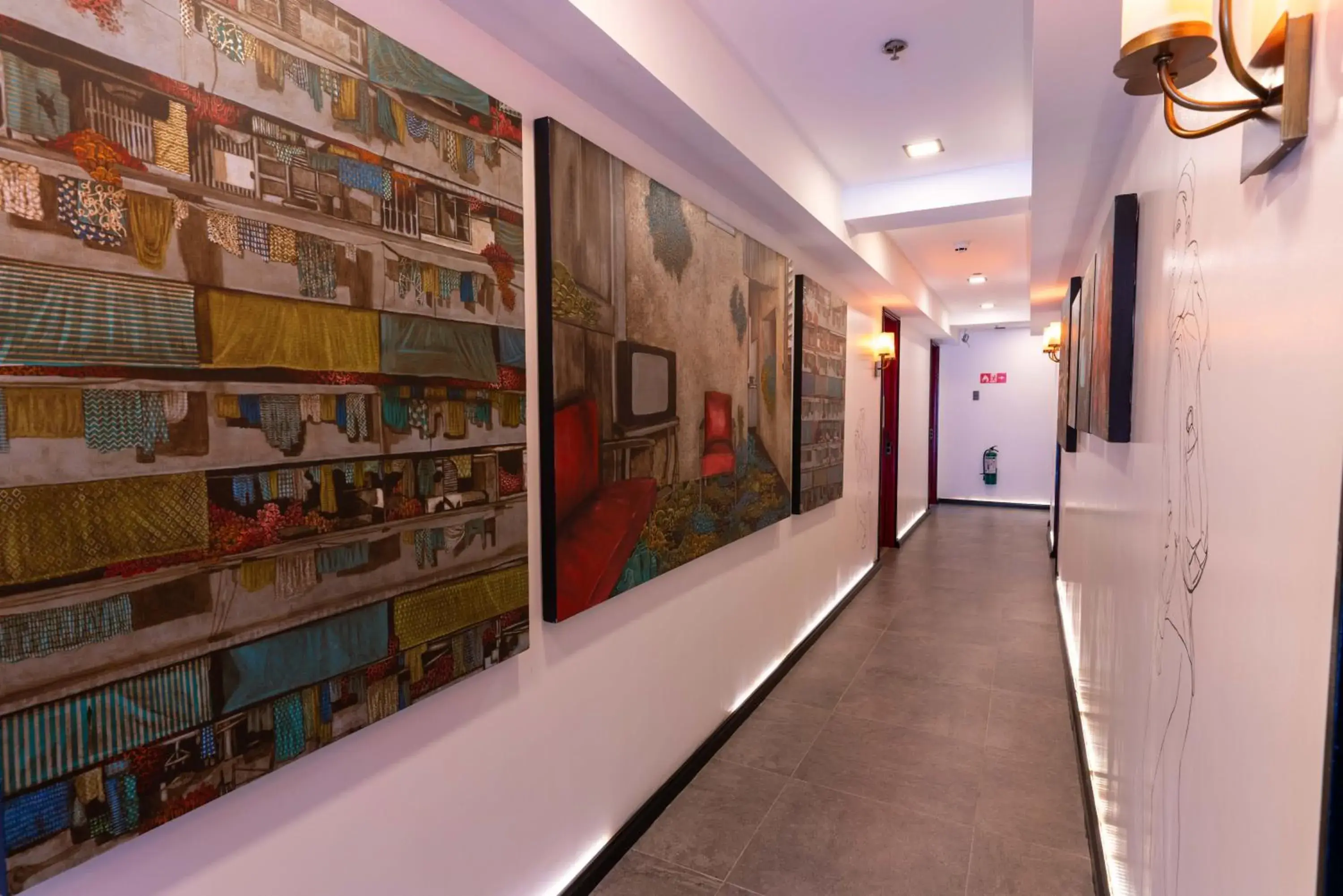 Property building in UNWND Boutique Hotel Makati Property building in UNWND Boutique Hotel Makati