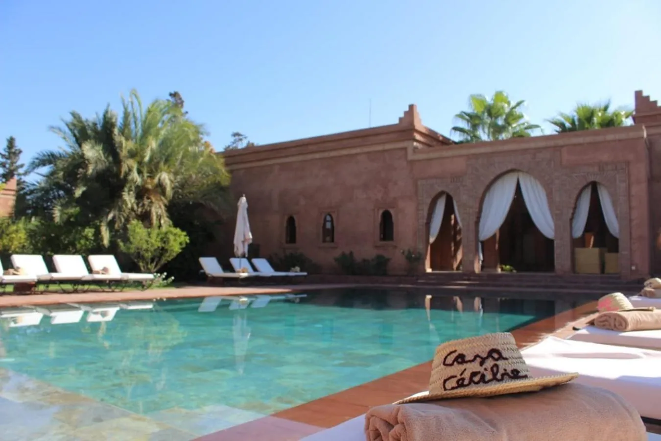 Swimming pool in Domaine Casa Cecilia