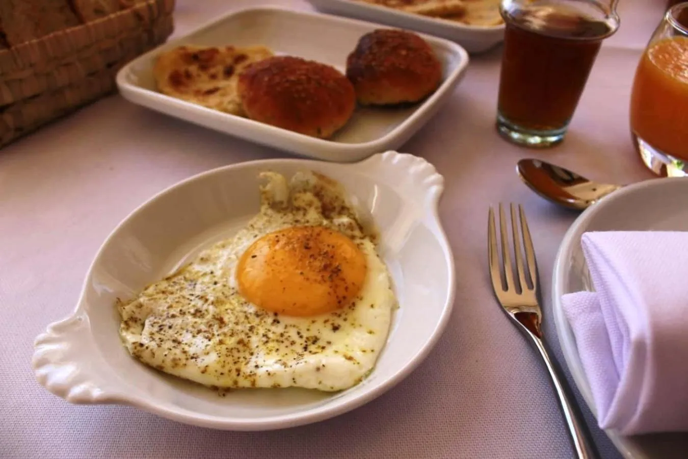 Breakfast in Domaine Casa Cecilia