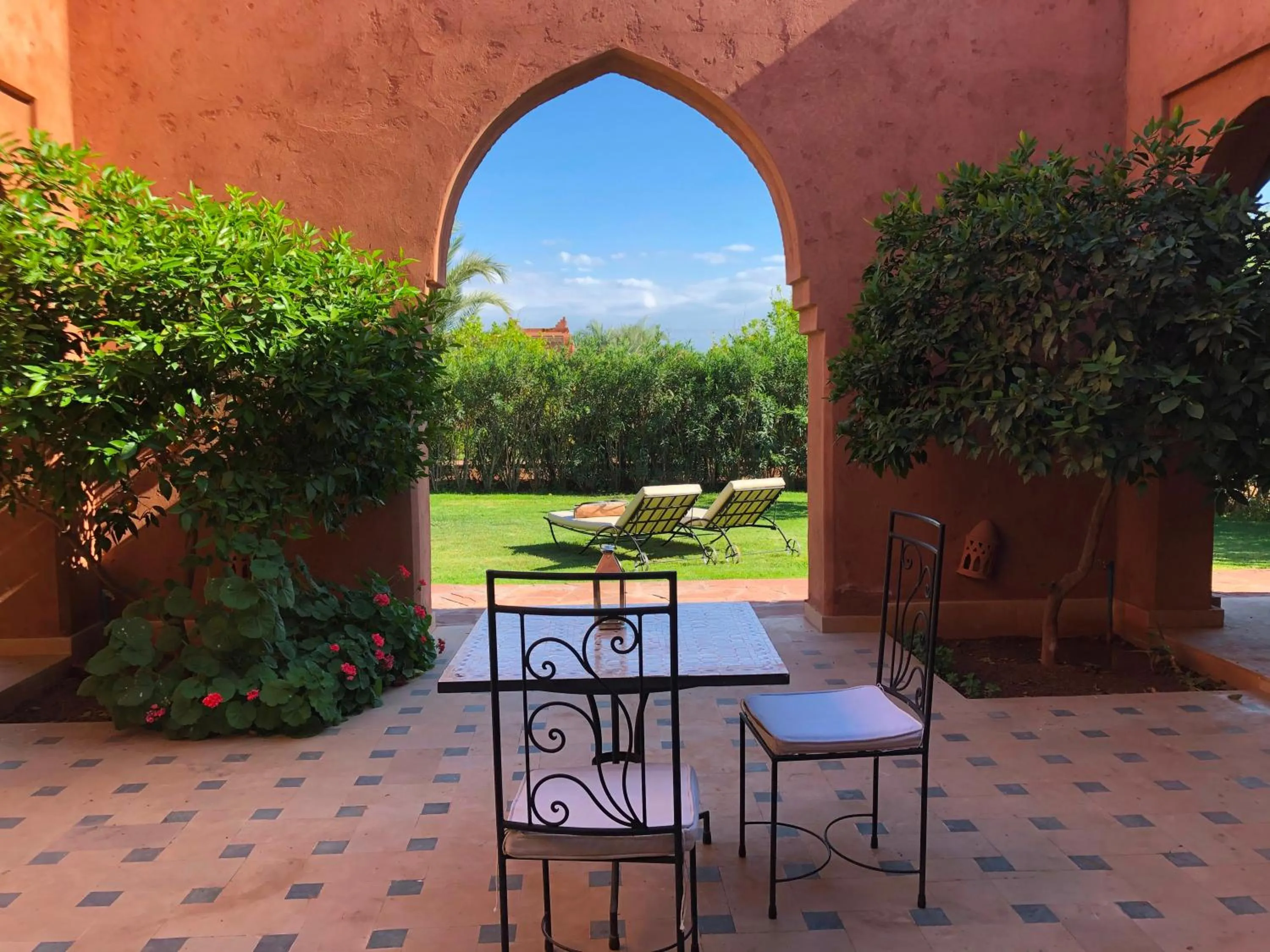 Patio in Domaine Casa Cecilia