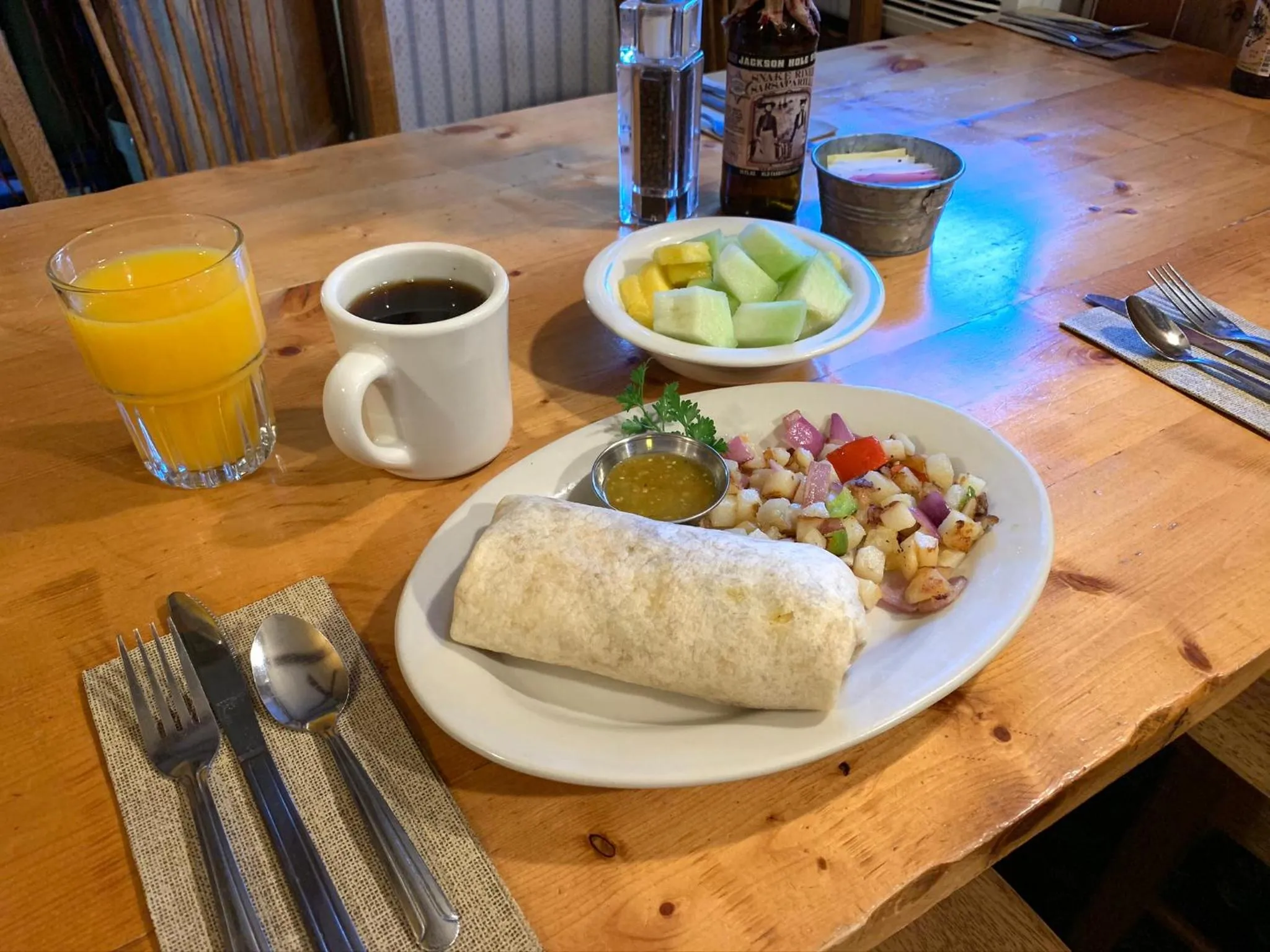 Restaurant/places to eat in Virginia Creek Settlement