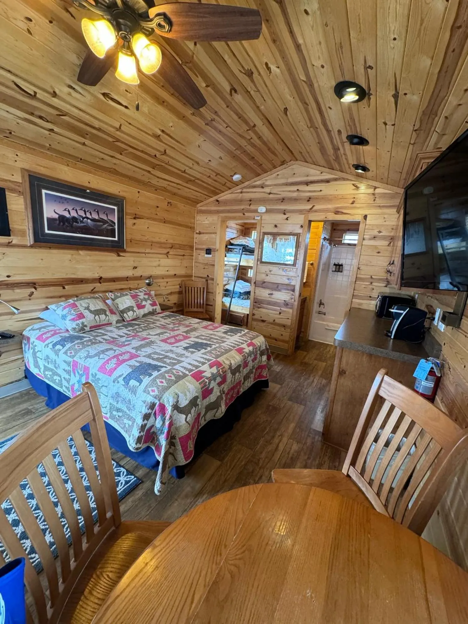 Bedroom in Virginia Creek Settlement
