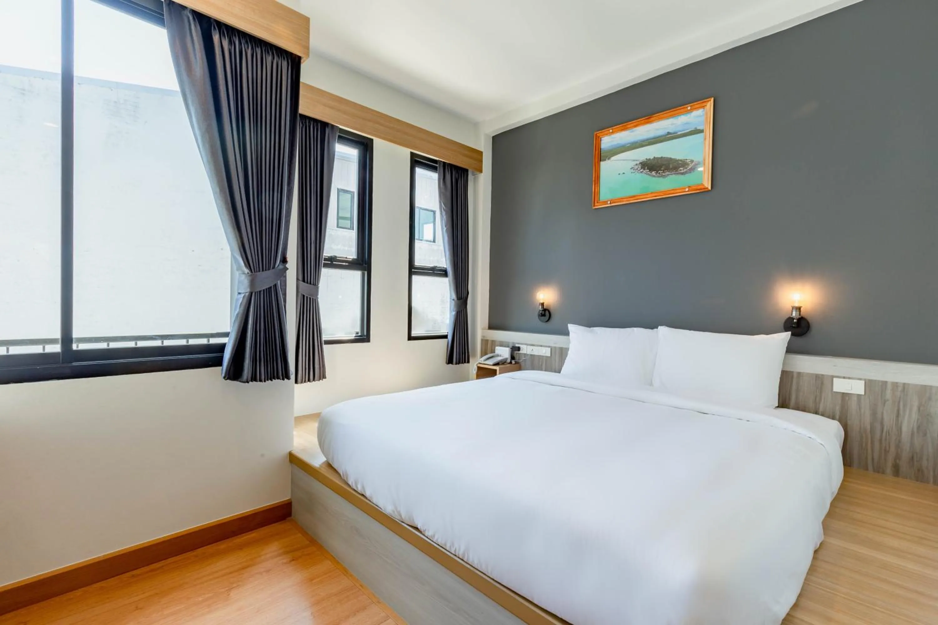 Bed in The Blue C Donsak