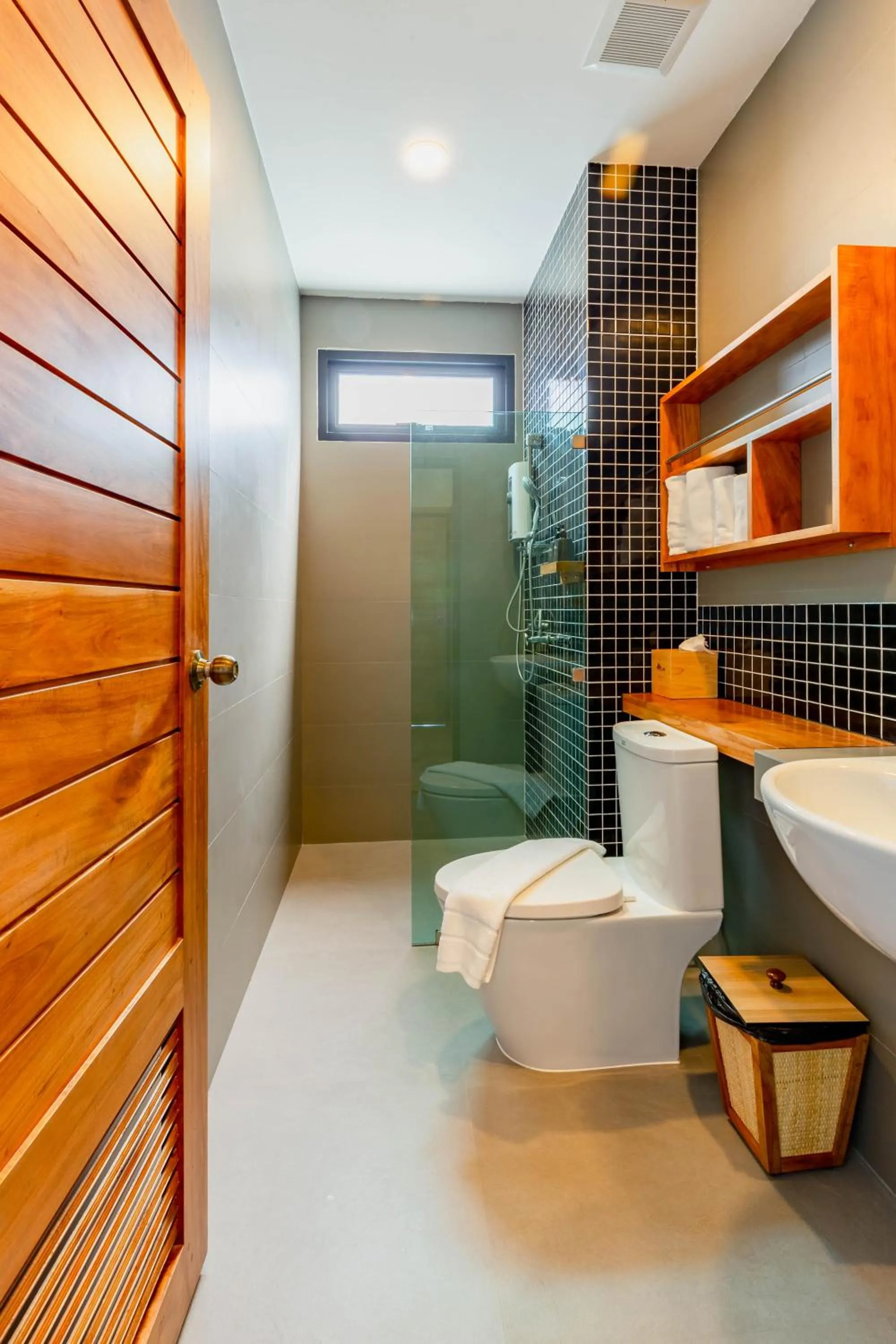 Bathroom in The Blue C Donsak