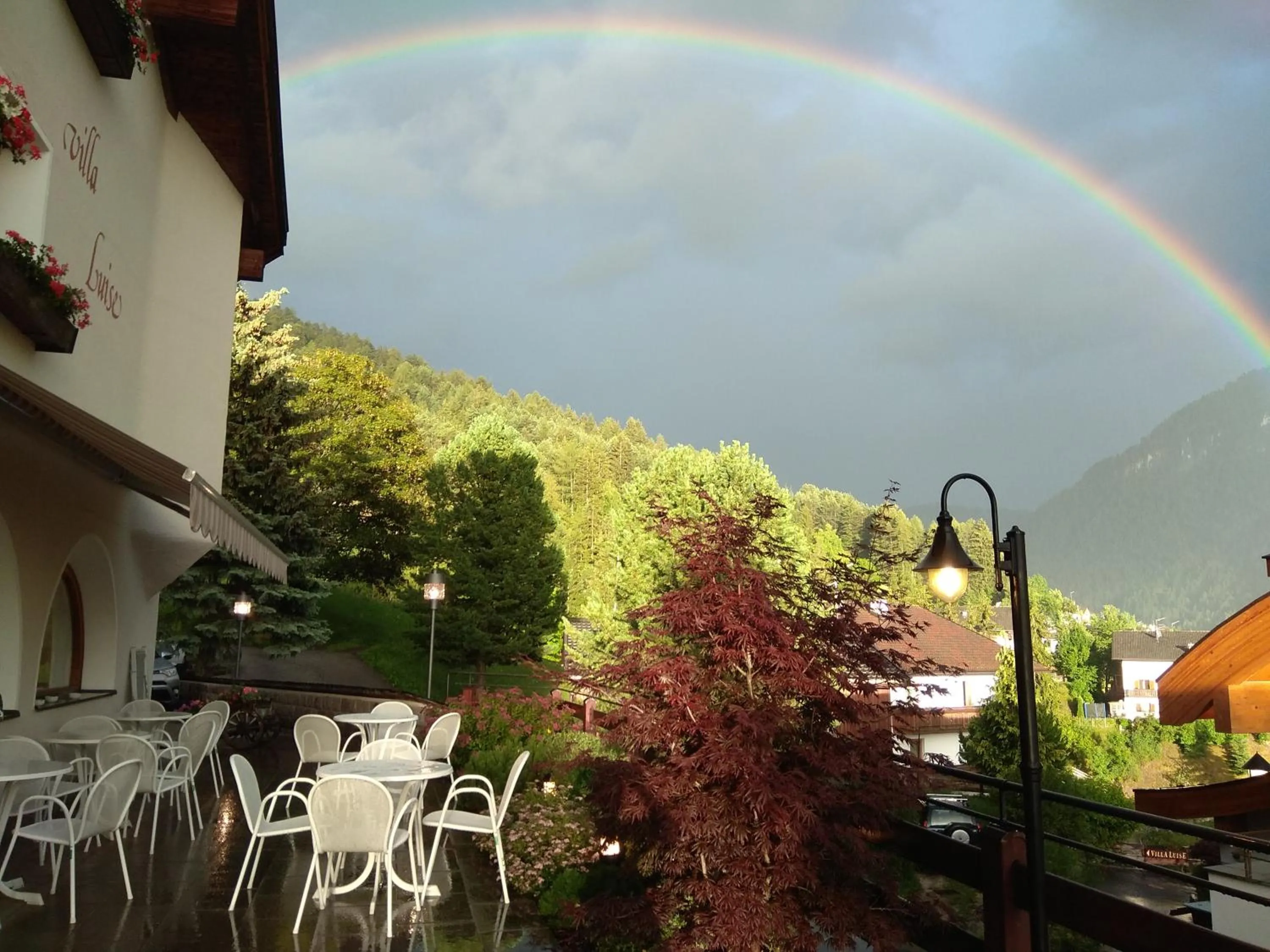 Natural landscape in Villa Luise