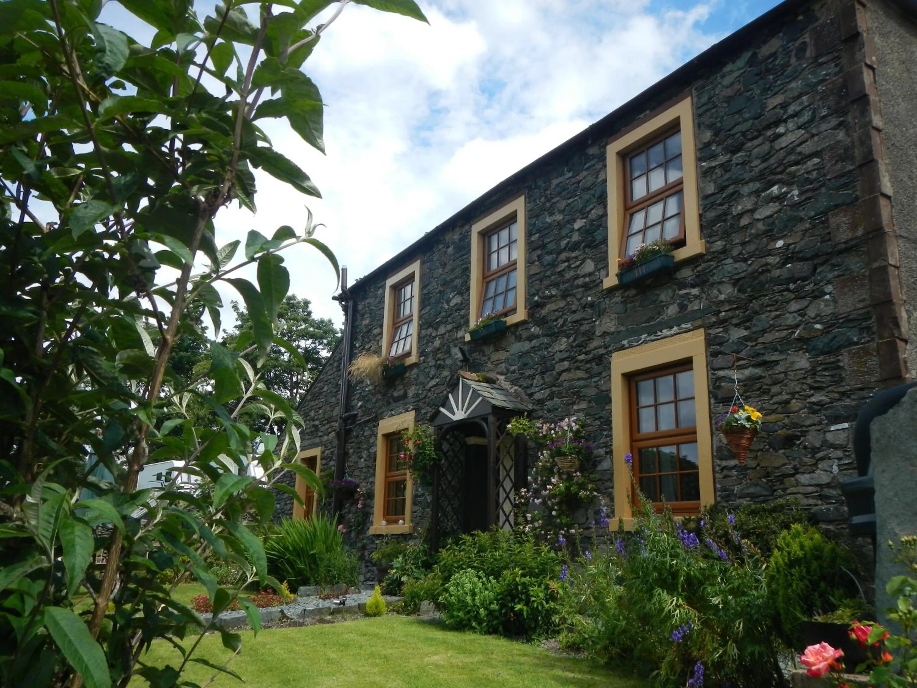 Facade/entrance in Stybeck Farm