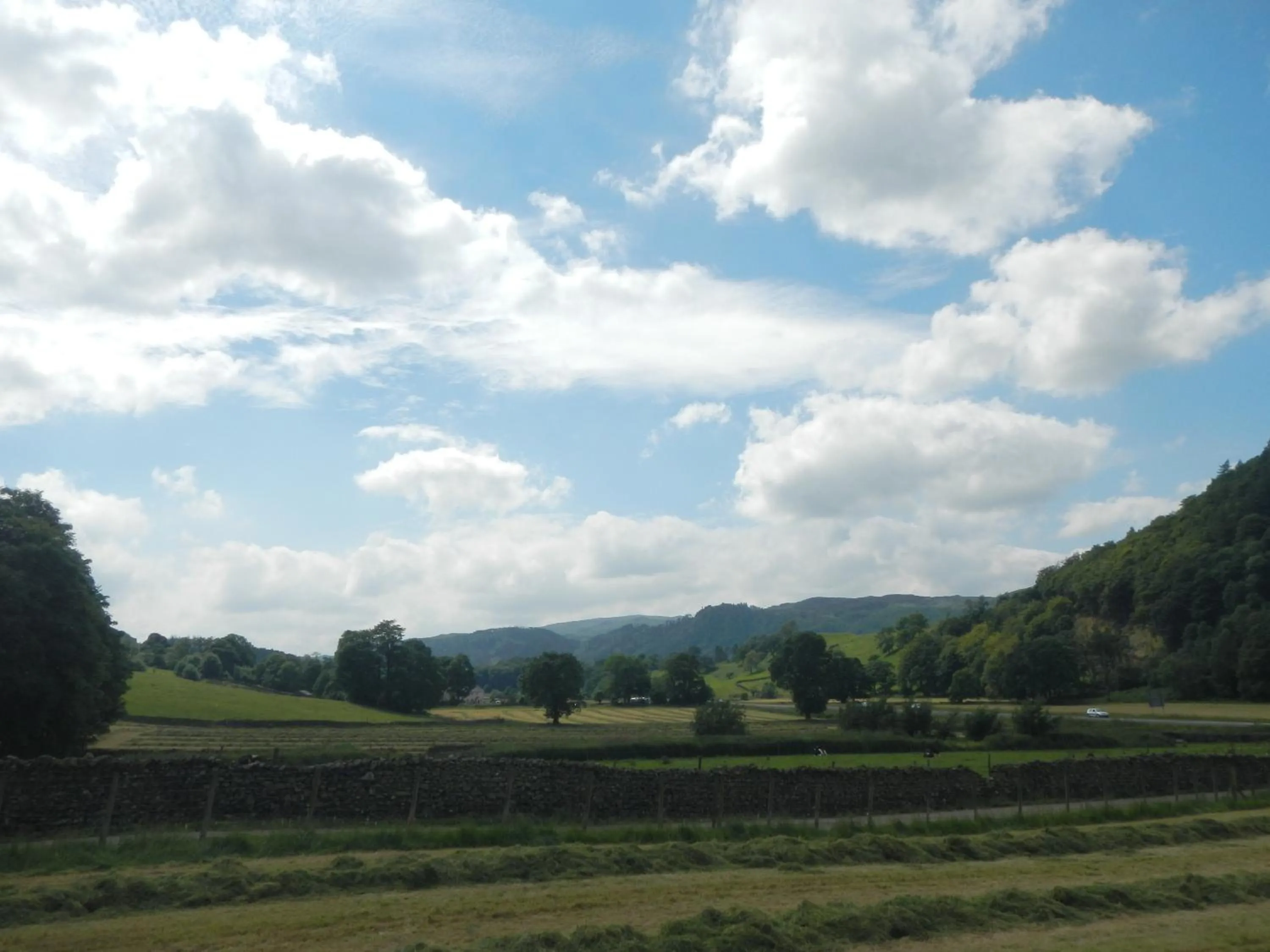 Natural landscape in Stybeck Farm
