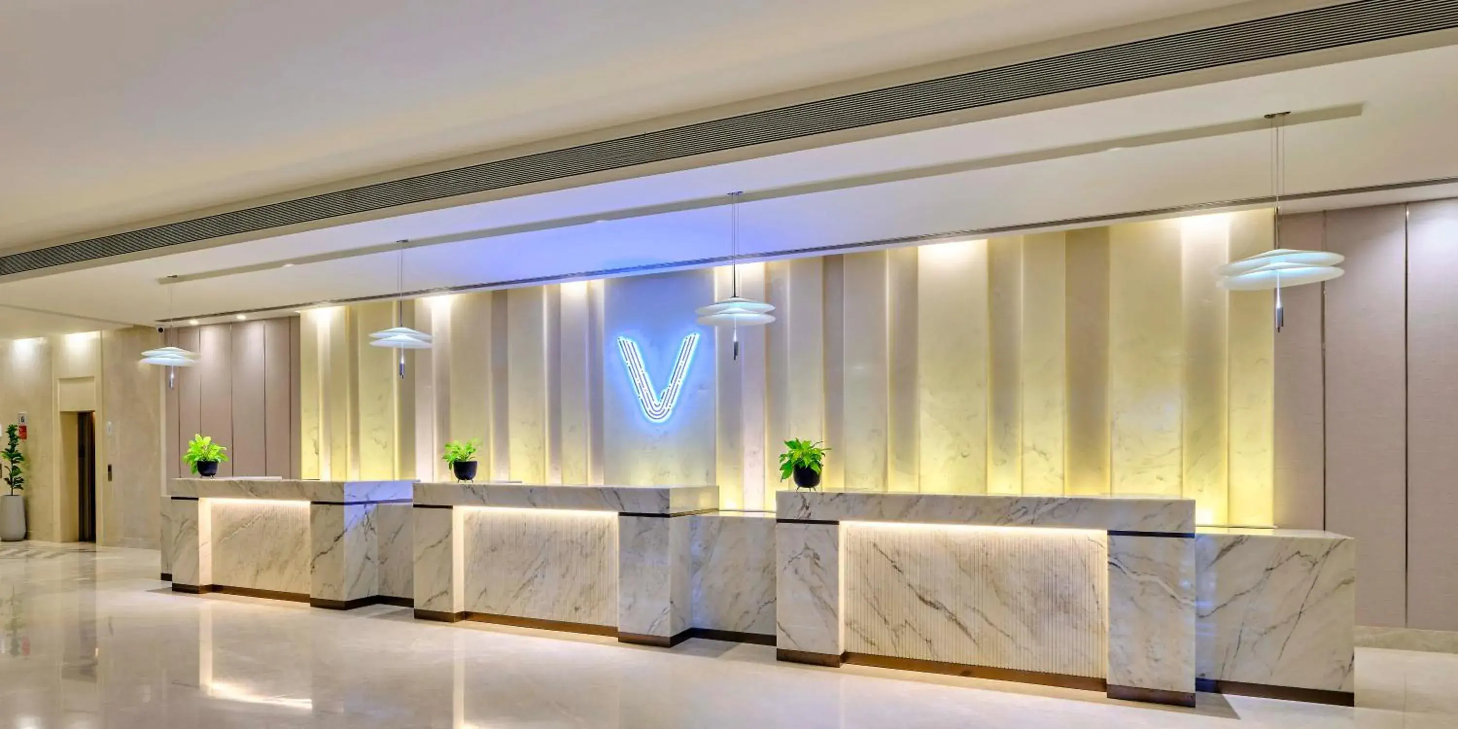 Lobby or reception in Vivanta Ahmedabad SG Highway Lobby or reception in Vivanta Ahmedabad SG Highway