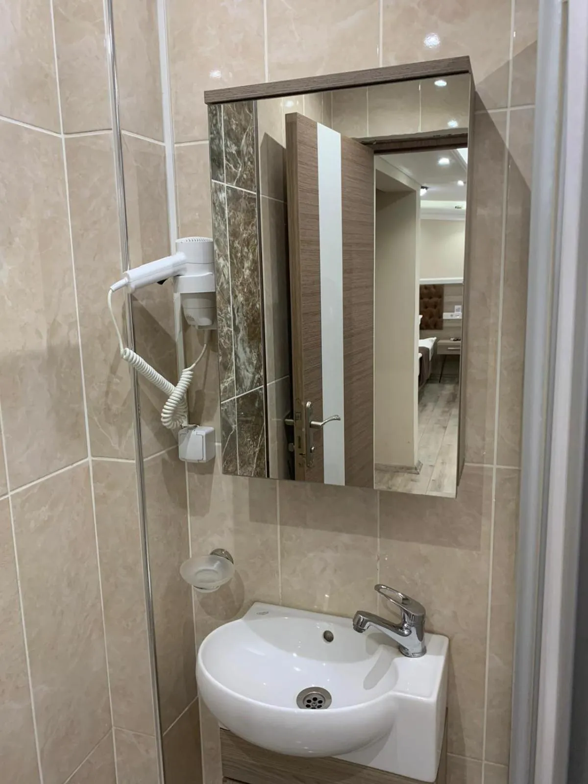 Shower in Luna Suites Taksim