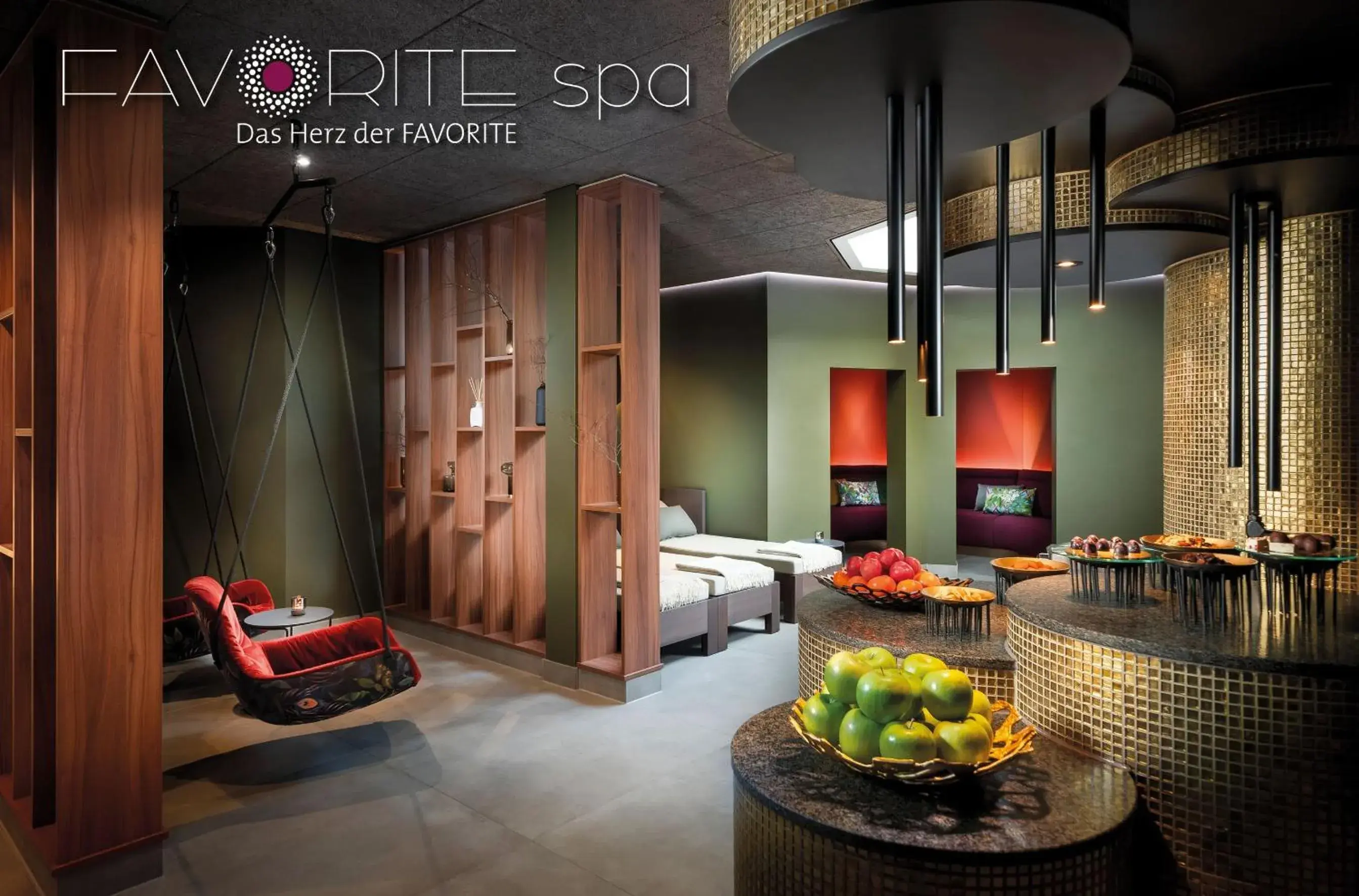 Spa and wellness centre/facilities in FAVORITE Parkhotel