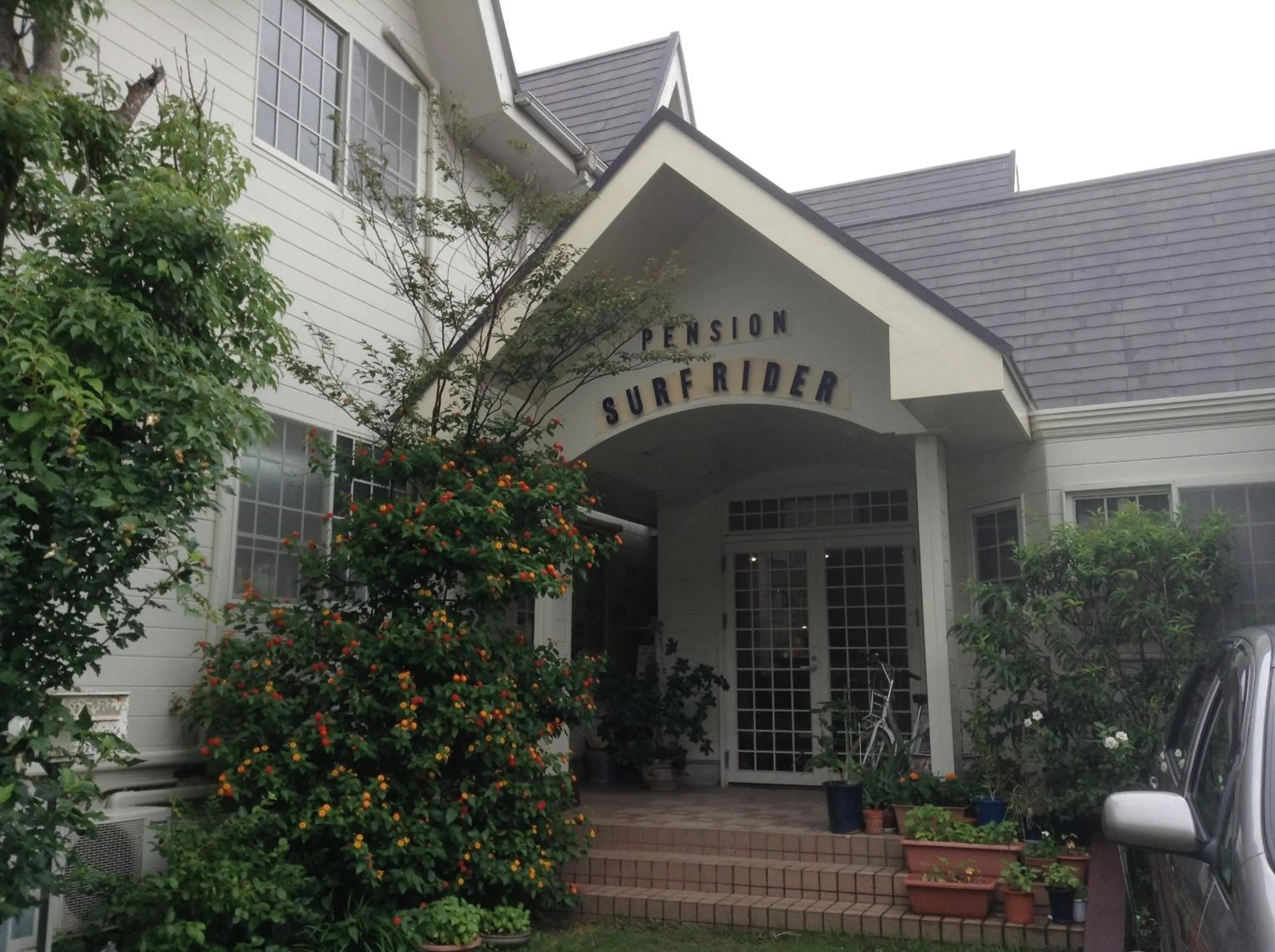 Facade/entrance in Pension Surf Rider