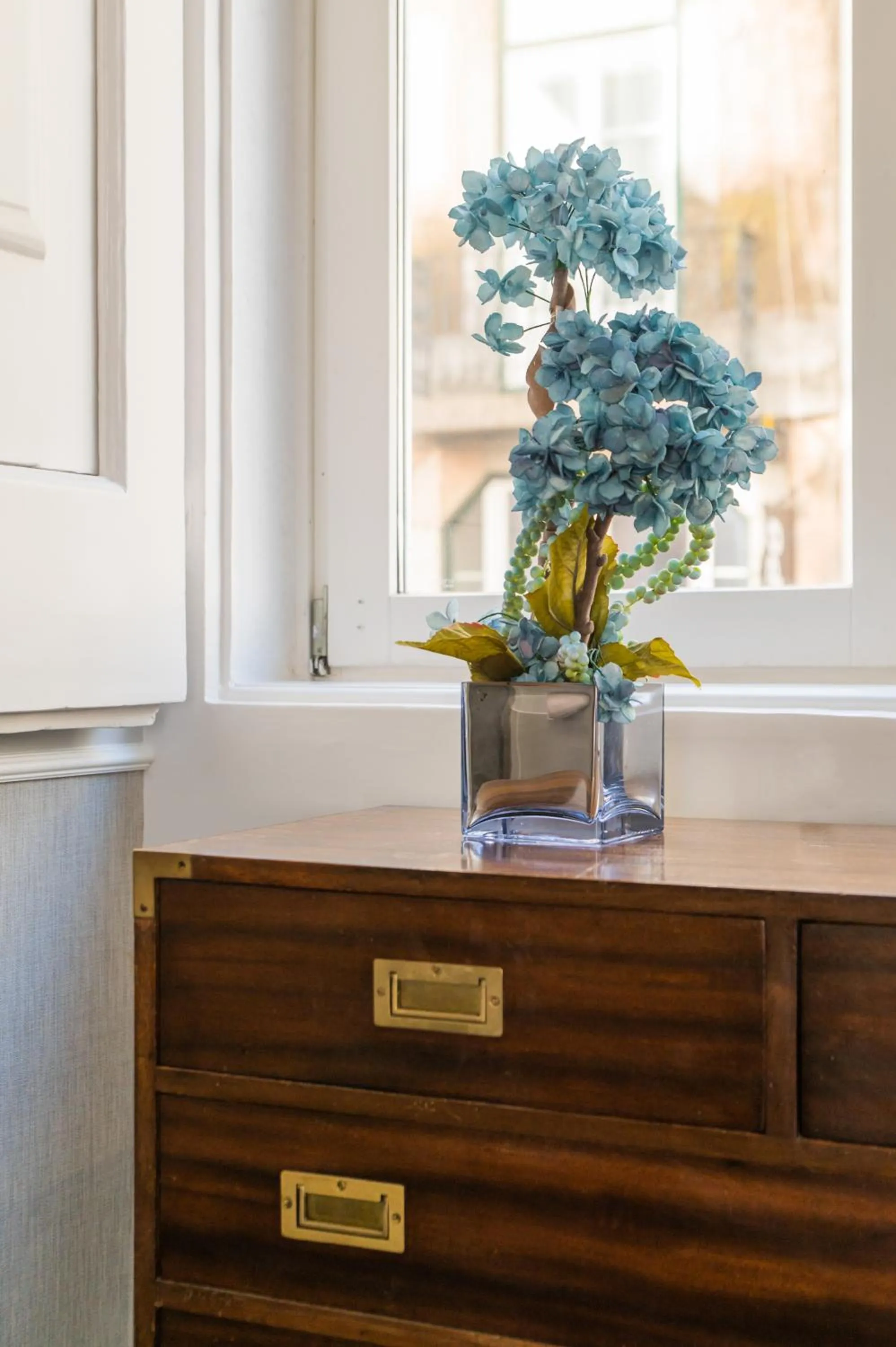 Decorative detail in Lisboa Prata Boutique Hotel