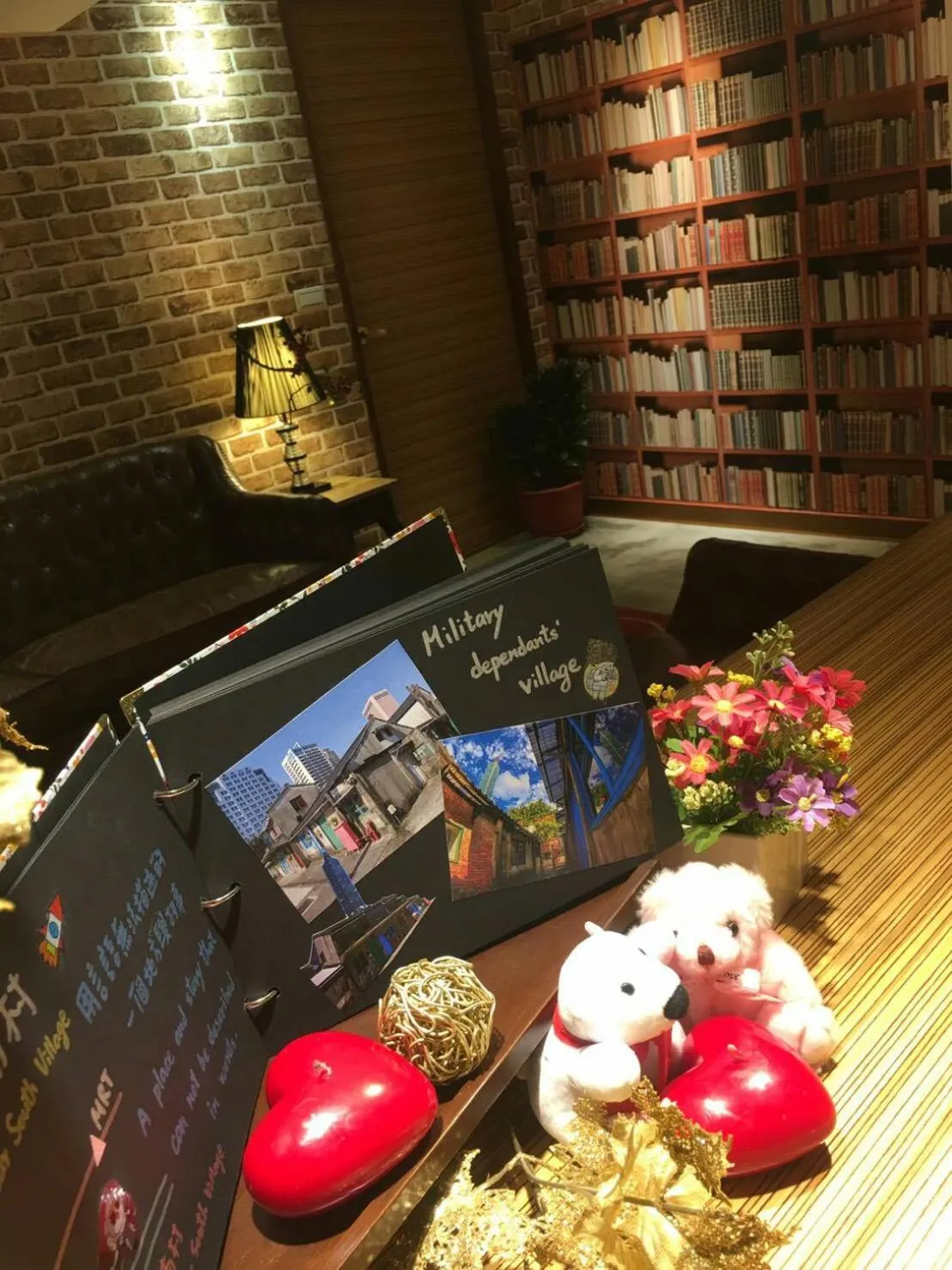 Seating area in Golden Hotel