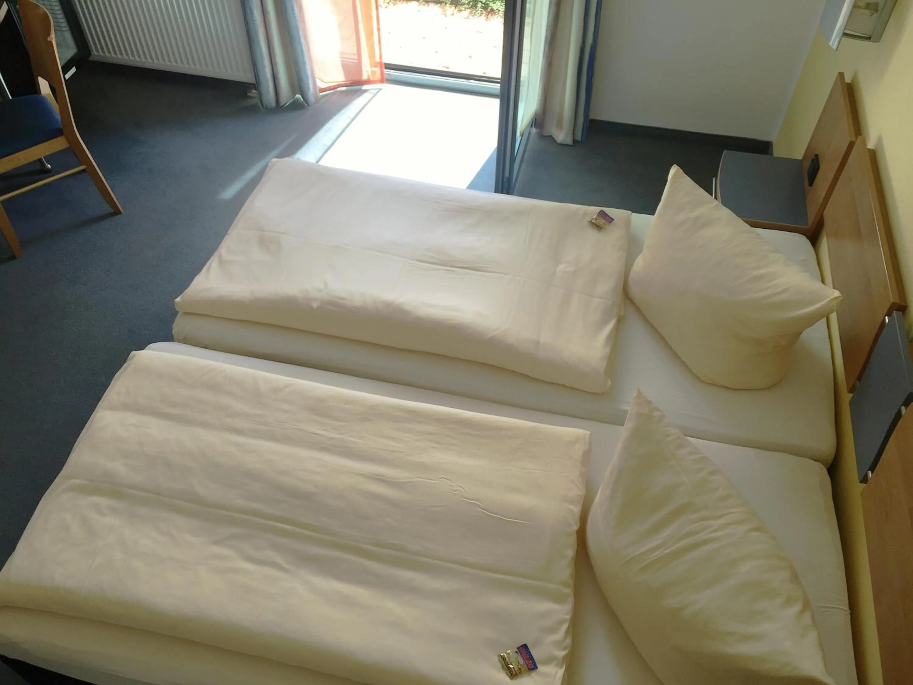 Bed in Hotel Ambiente