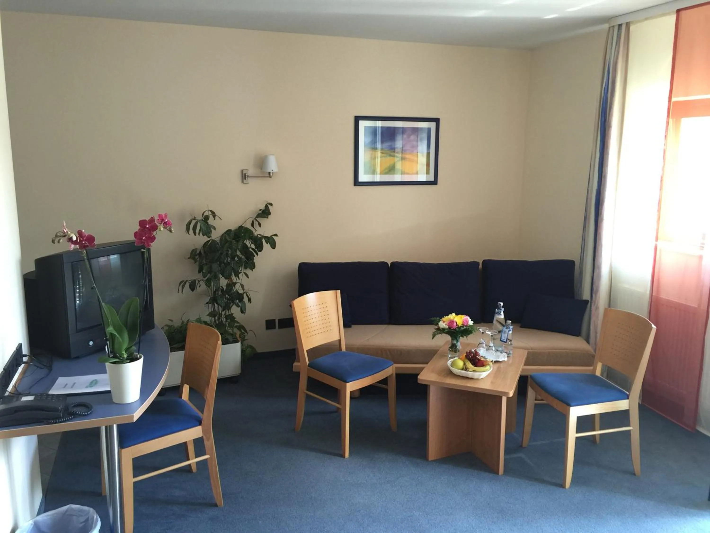 Seating area in Hotel Ambiente