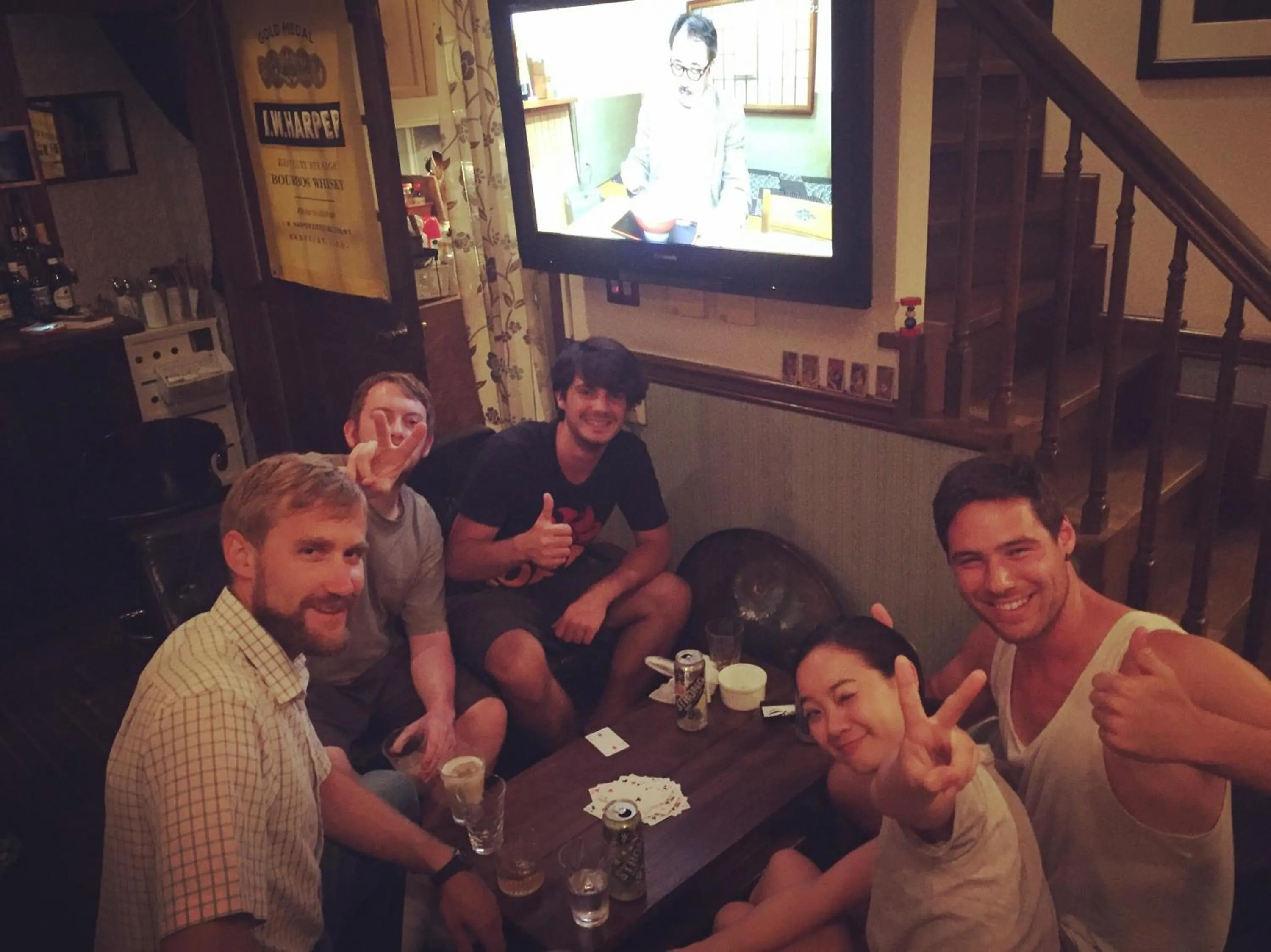 Staff in IZA Kamakura Guest House and Bar