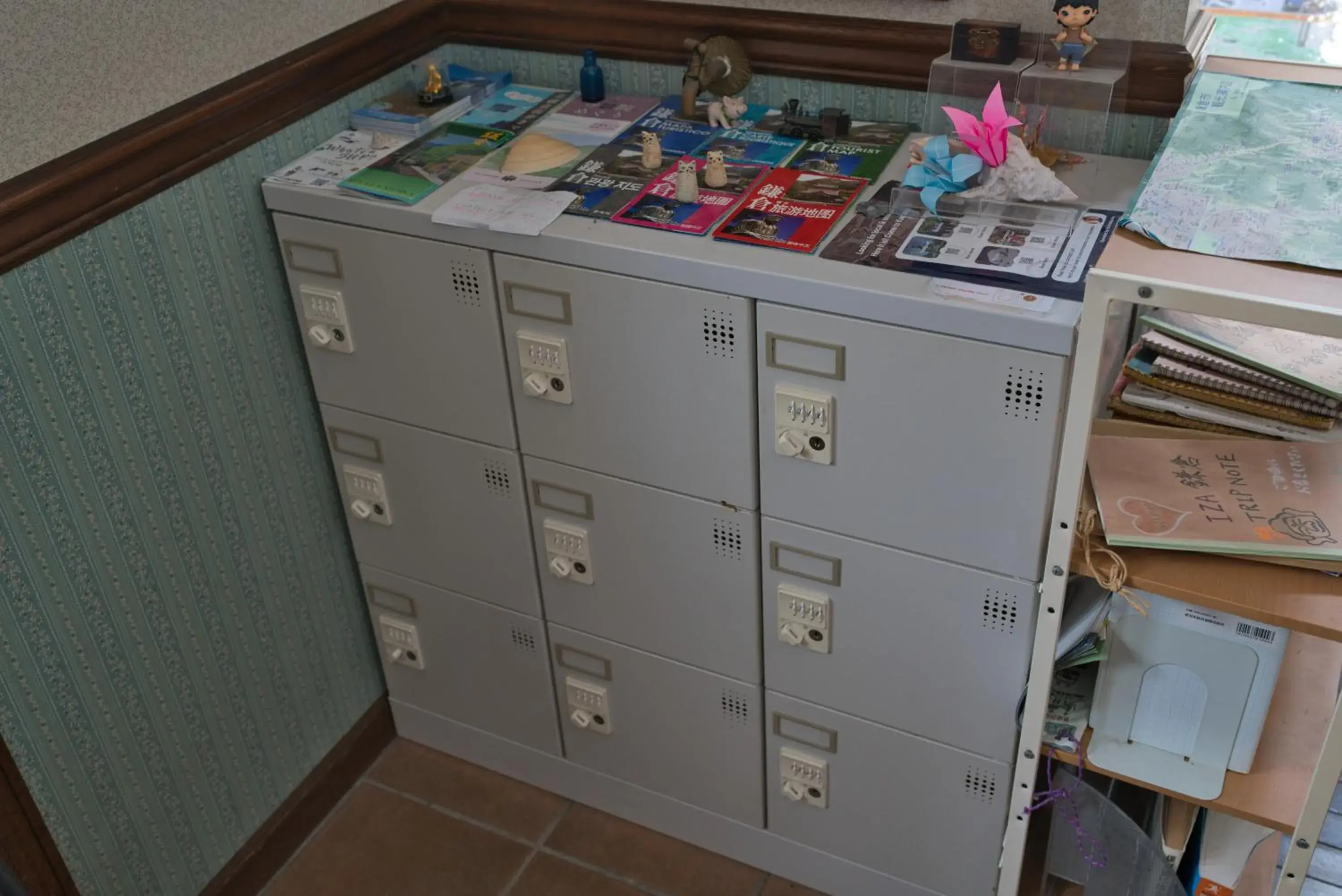 Lobby or reception in IZA Kamakura Guest House and Bar Lobby or reception in IZA Kamakura Guest House and Bar