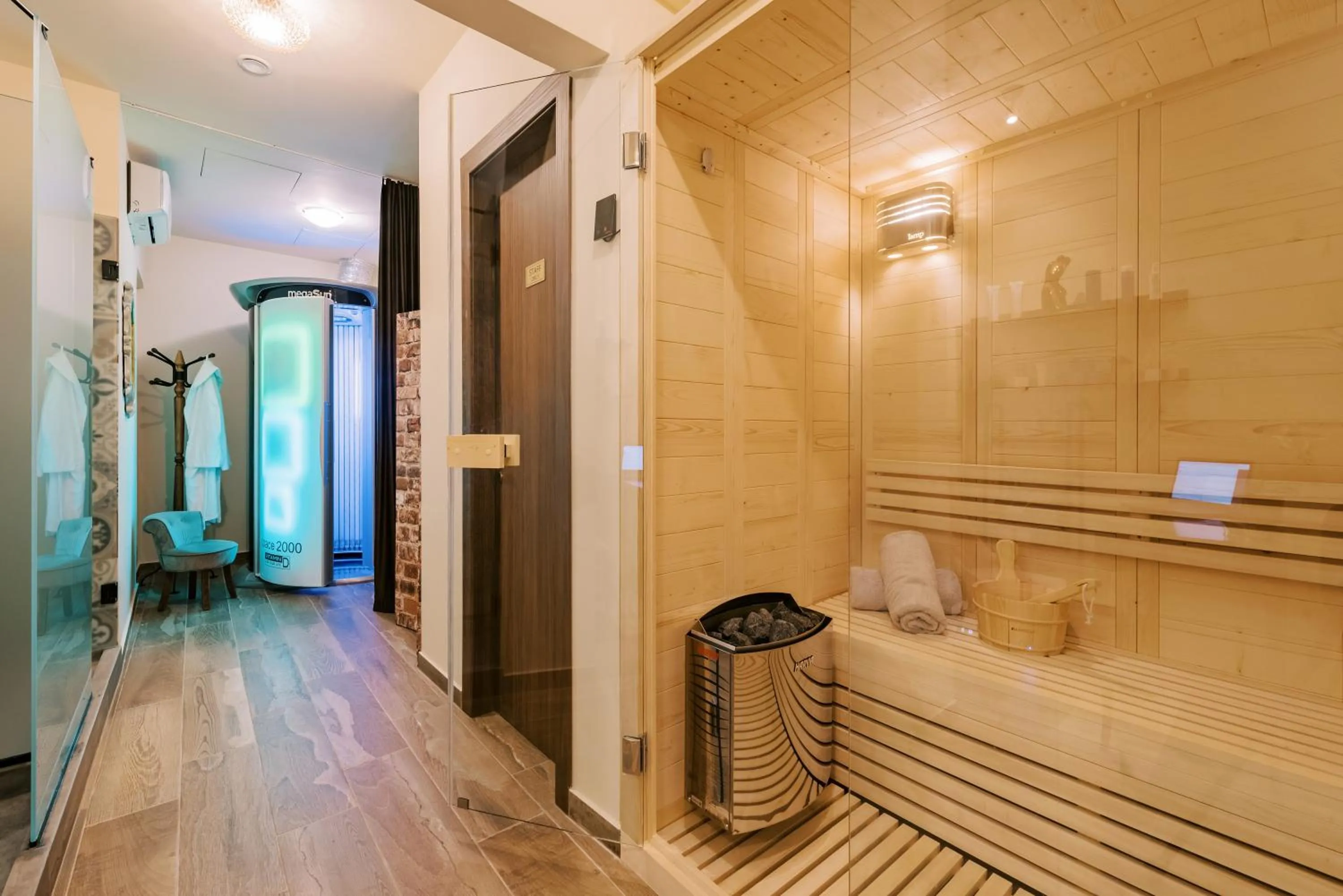 Sauna in Koukos Rodos Boutique Hotel & Spa - Adults Only