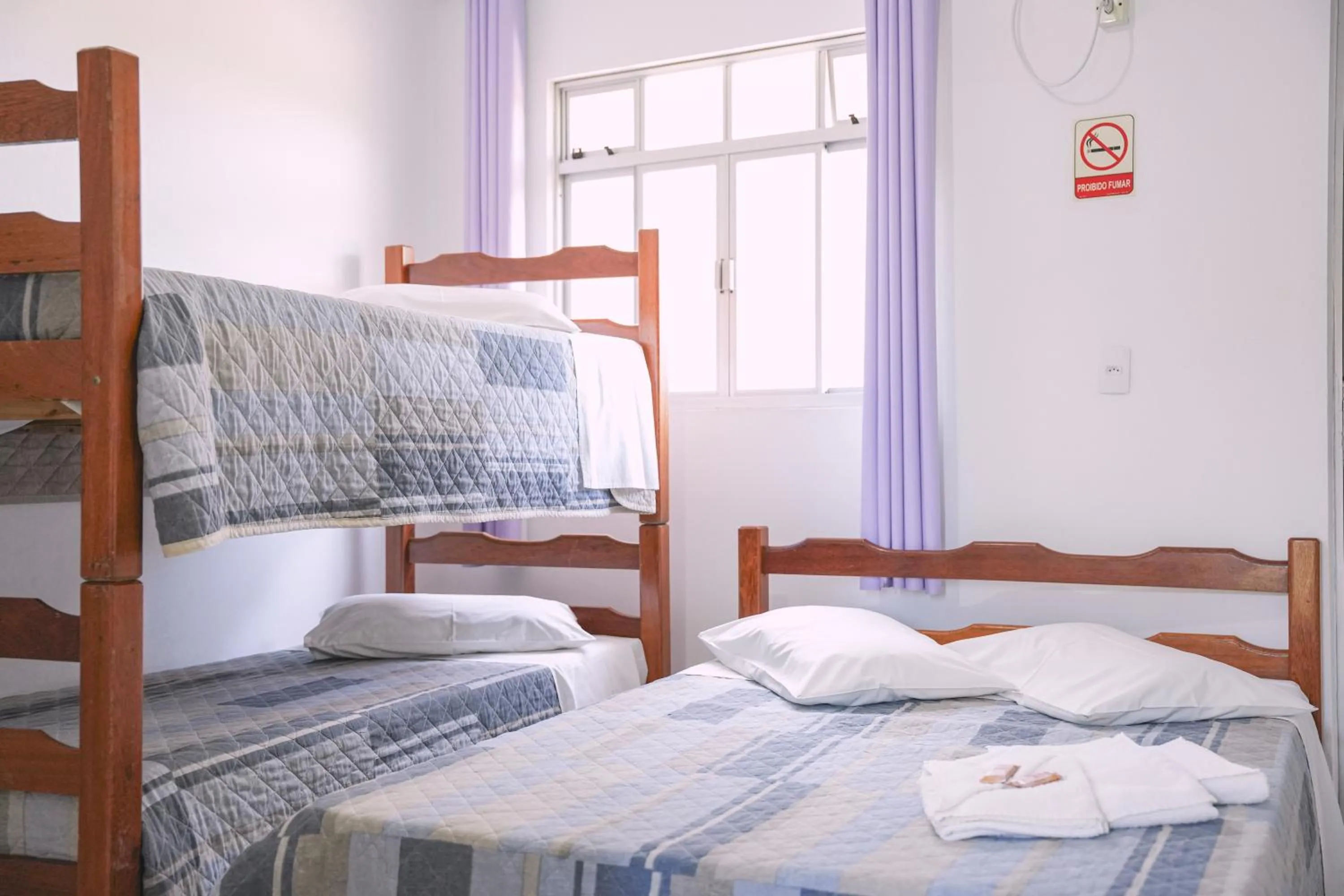 Bed in Pousada Schmitz