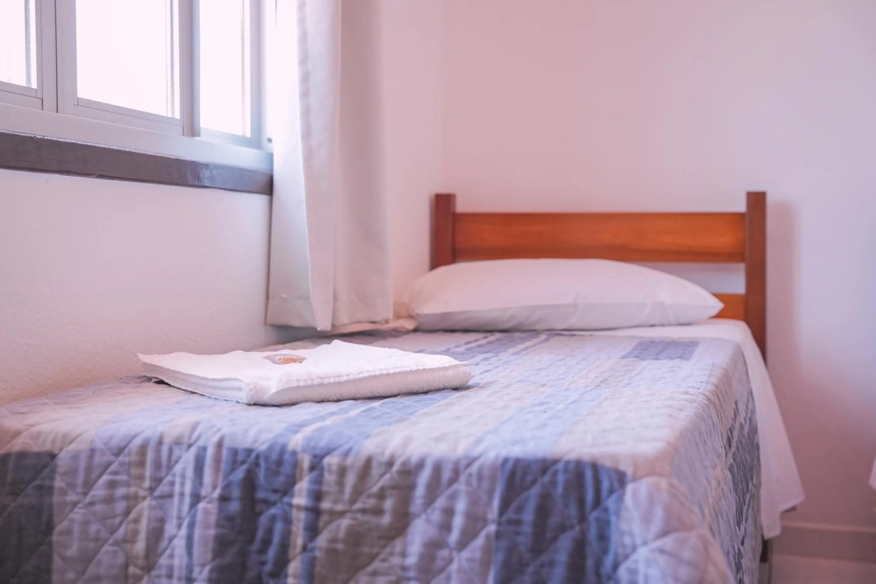 Bed in Pousada Schmitz