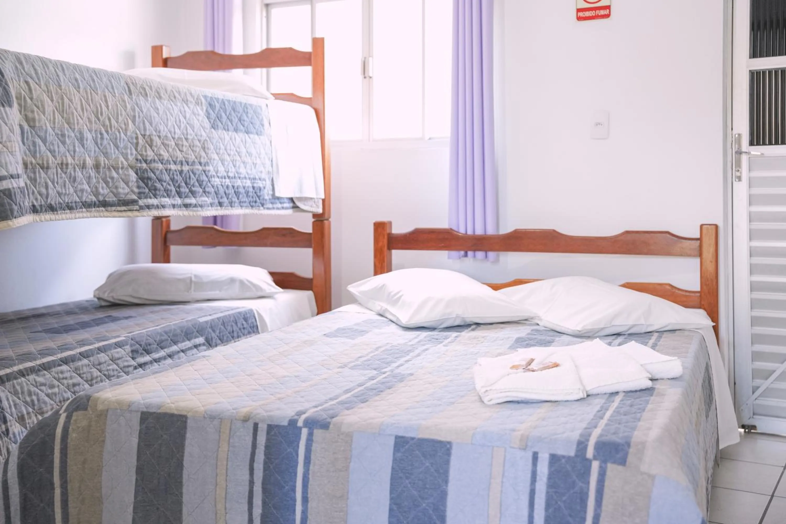 Bed in Pousada Schmitz