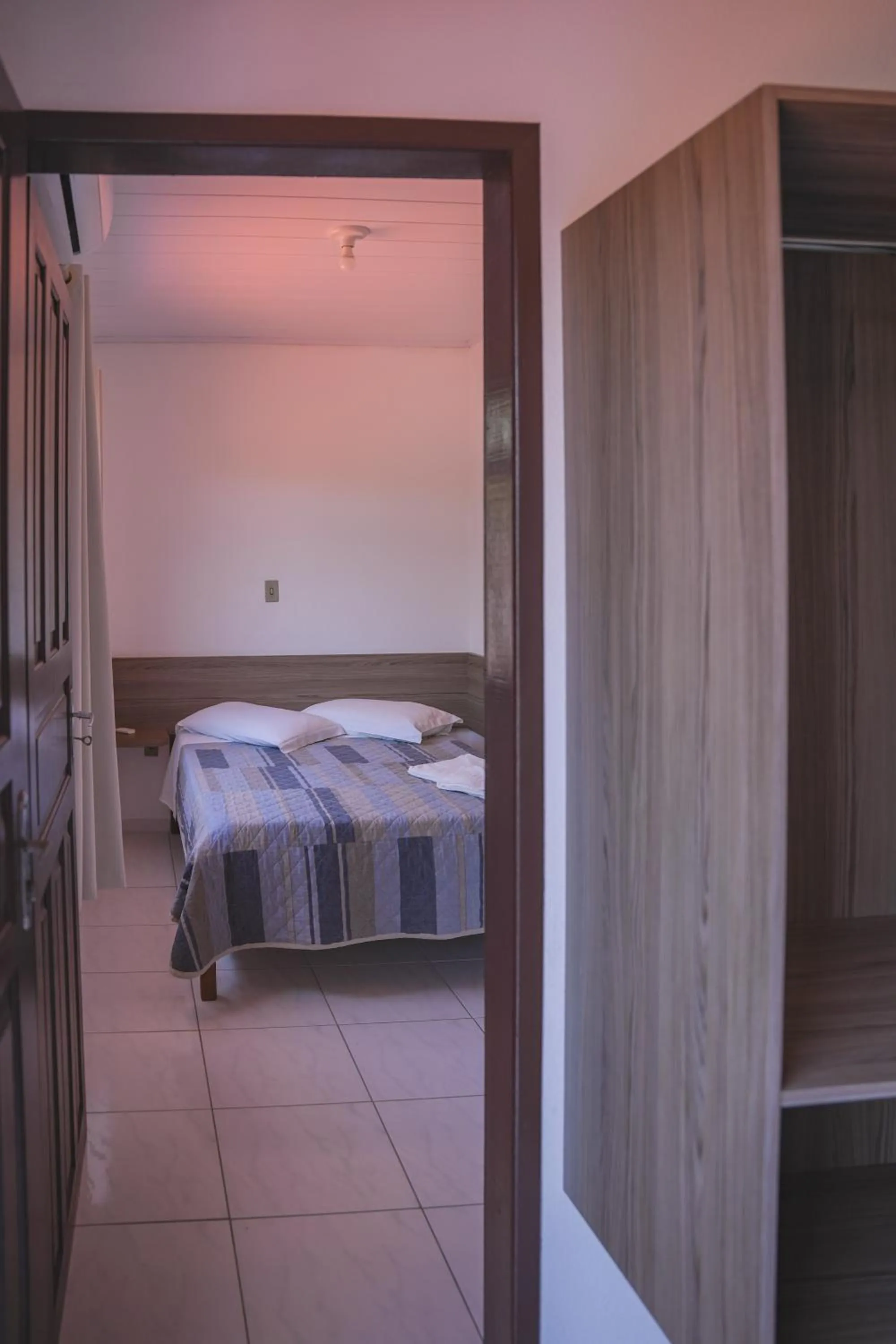 Bed in Pousada Schmitz