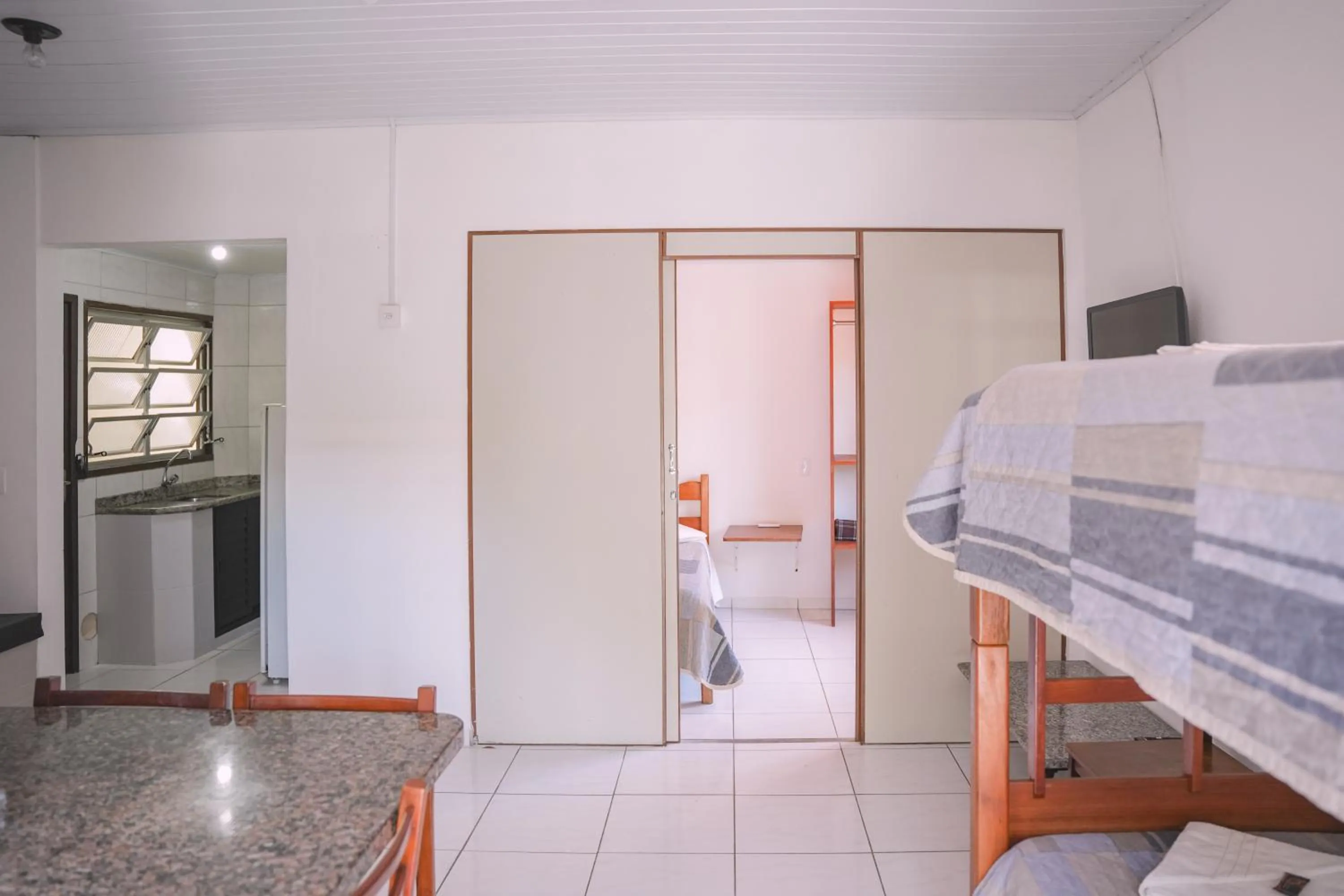 Bed in Pousada Schmitz